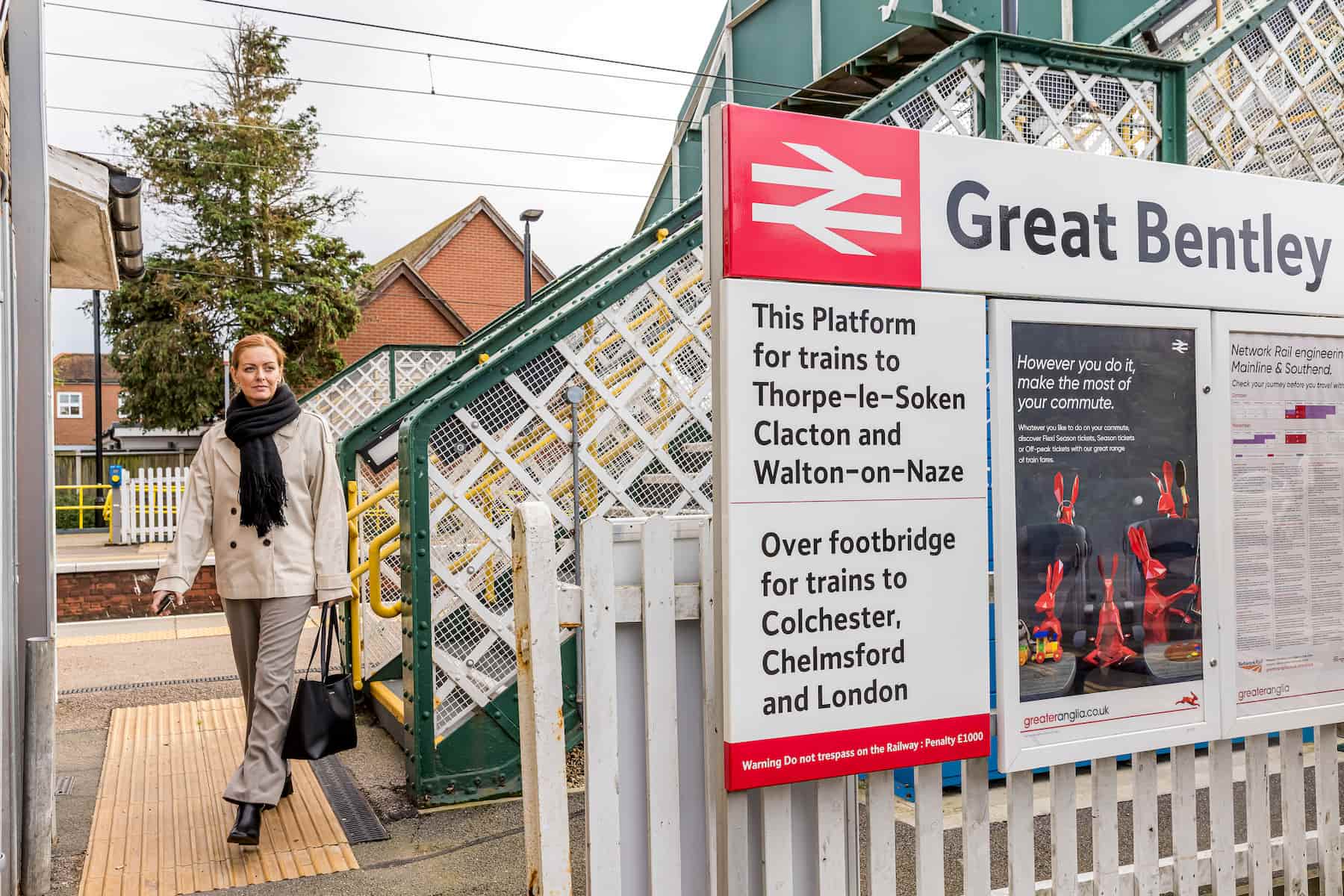 Stay connected with Great Bentley's train station