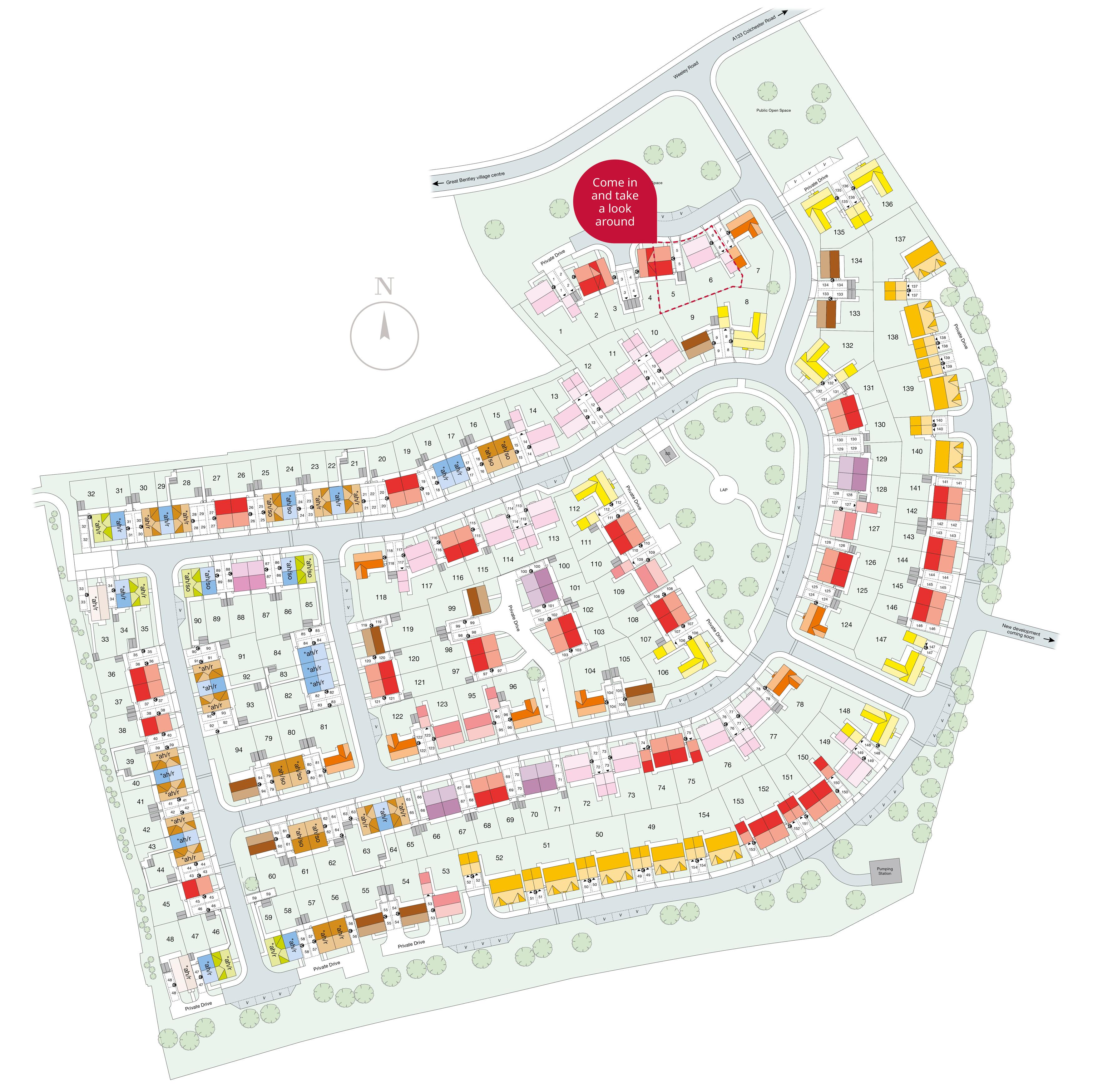 Hartford Green siteplan