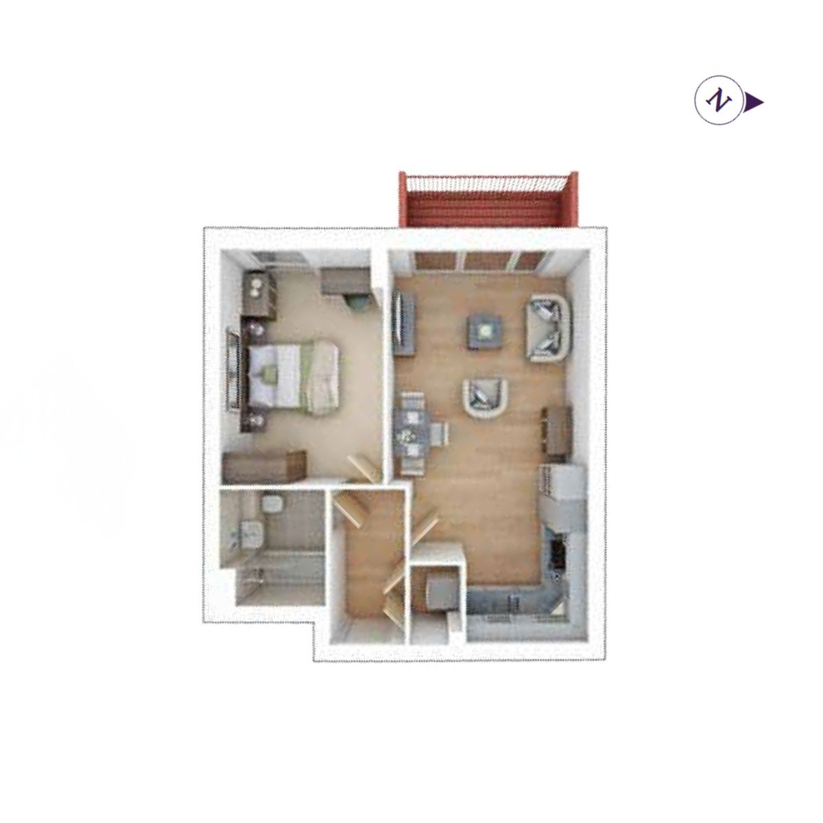 Hertford Mill Plots 124, 132, 140 & 148 Floorplan