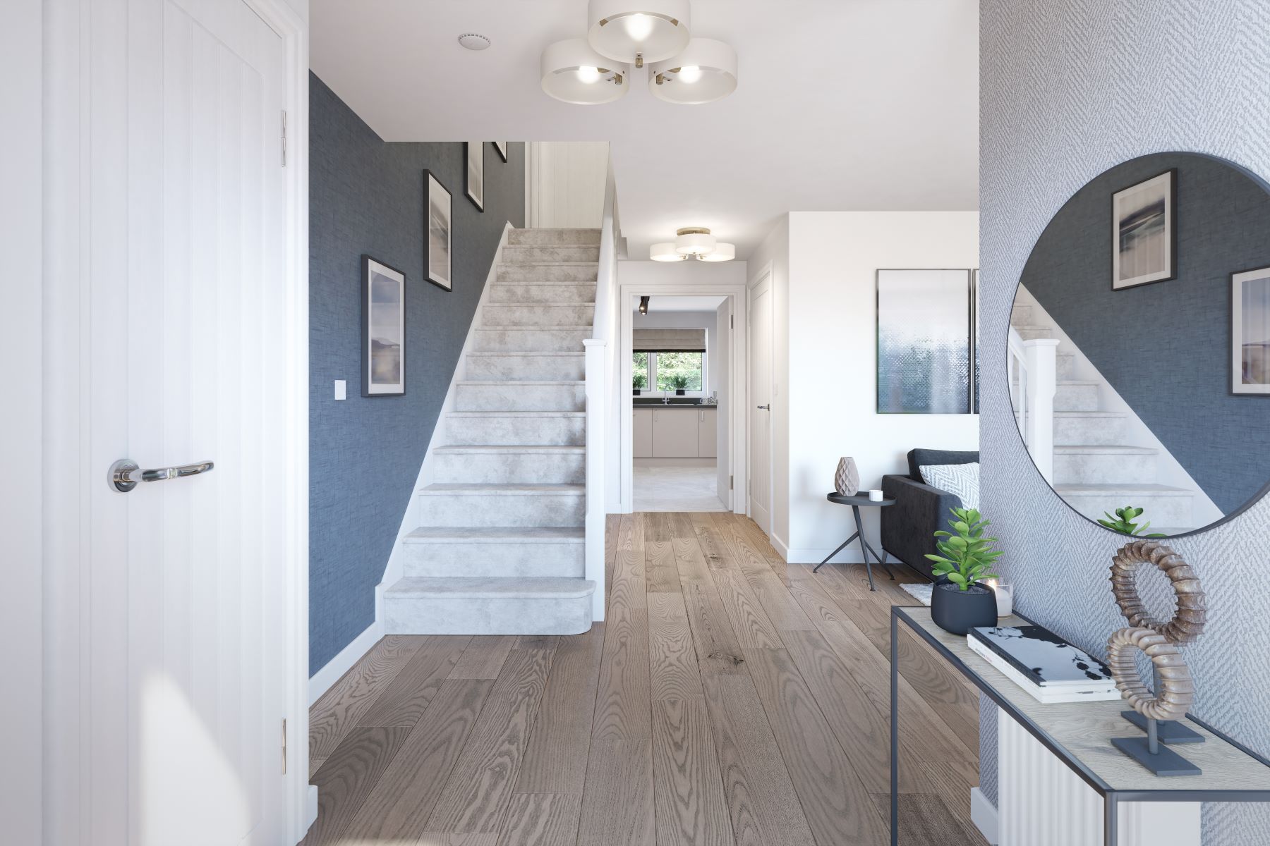 The Eynsford hallway