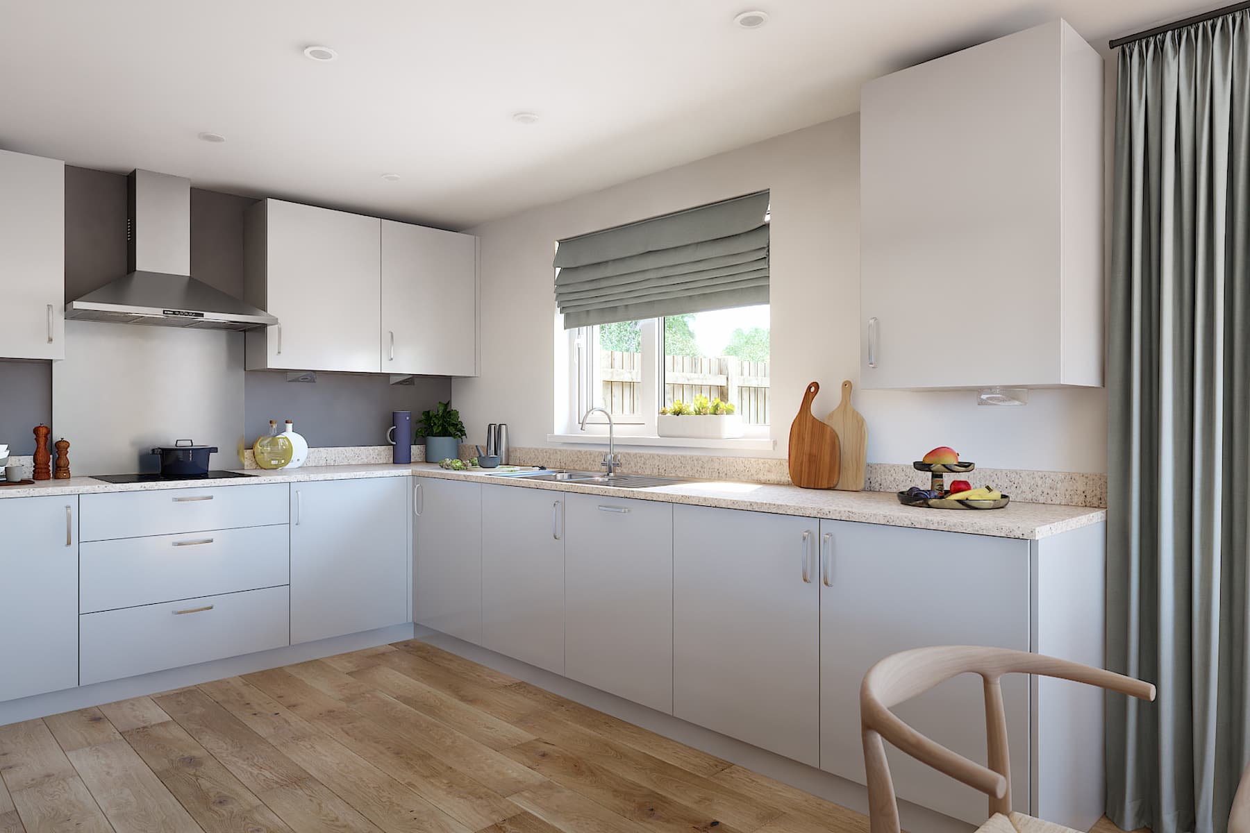 Enjoy cooking family meals together in The Plumdale