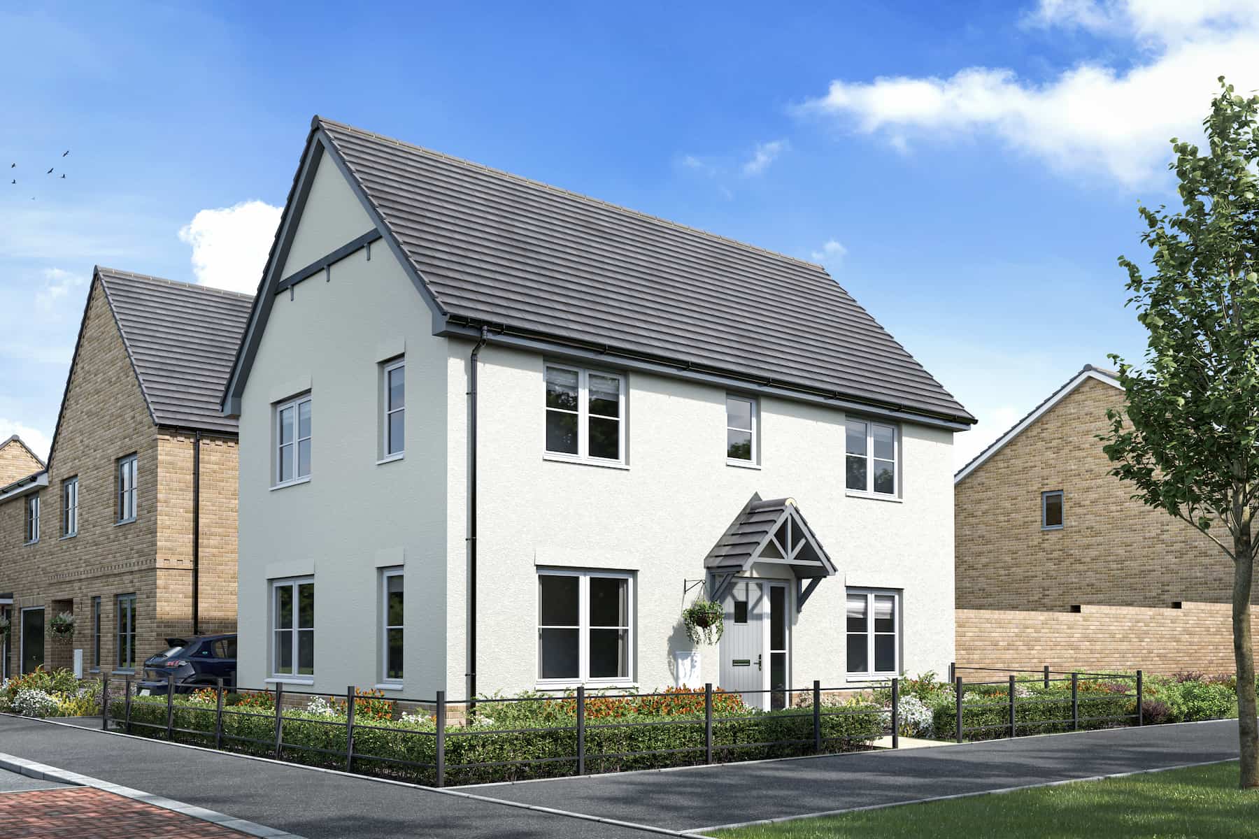 The Aynesdale is a three bedroom home at Westland Heath 