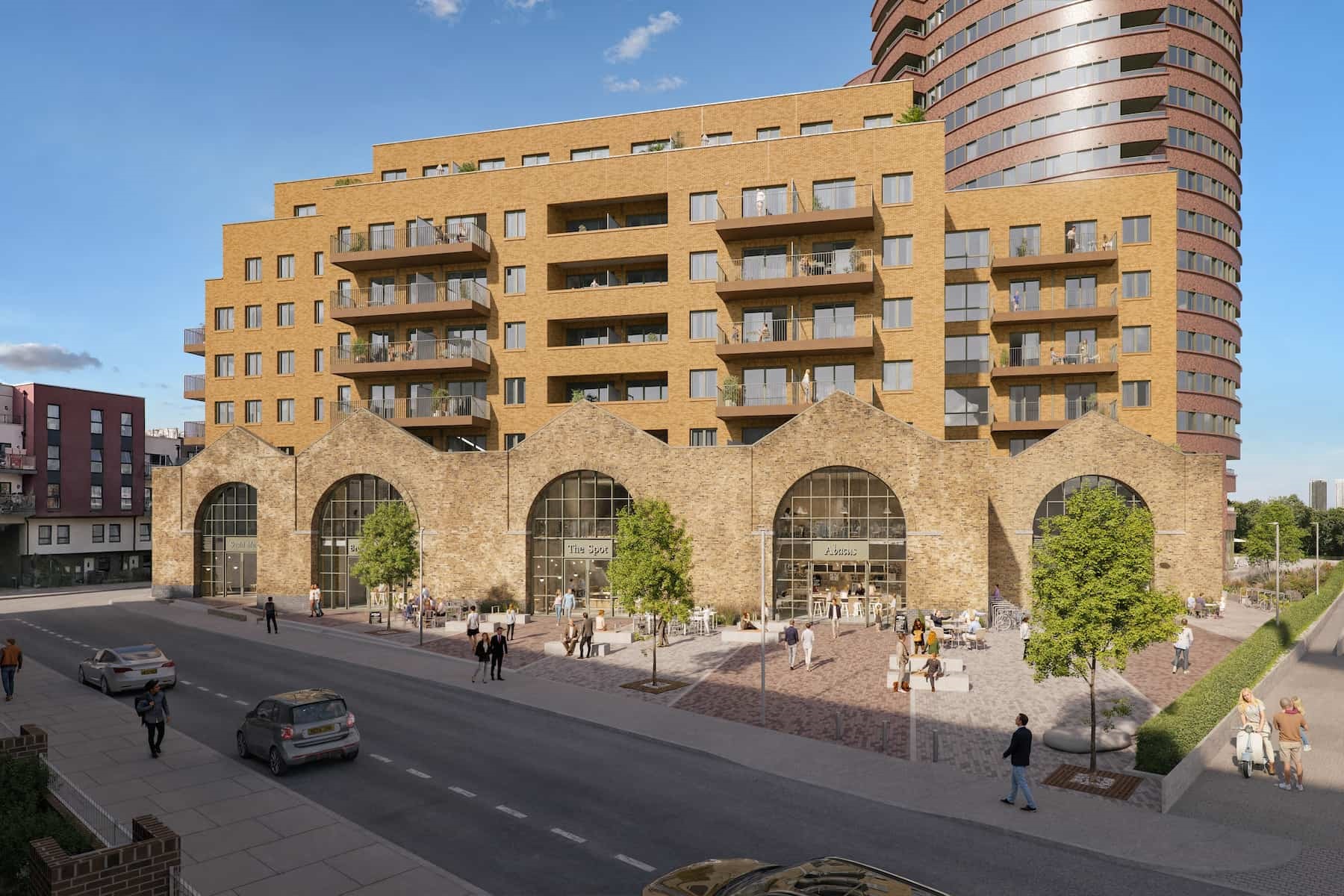 Hero Block D Tramways House CGI