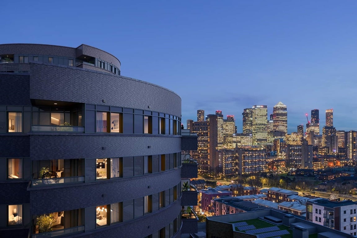 Hummingbird Canary Wharf CGI