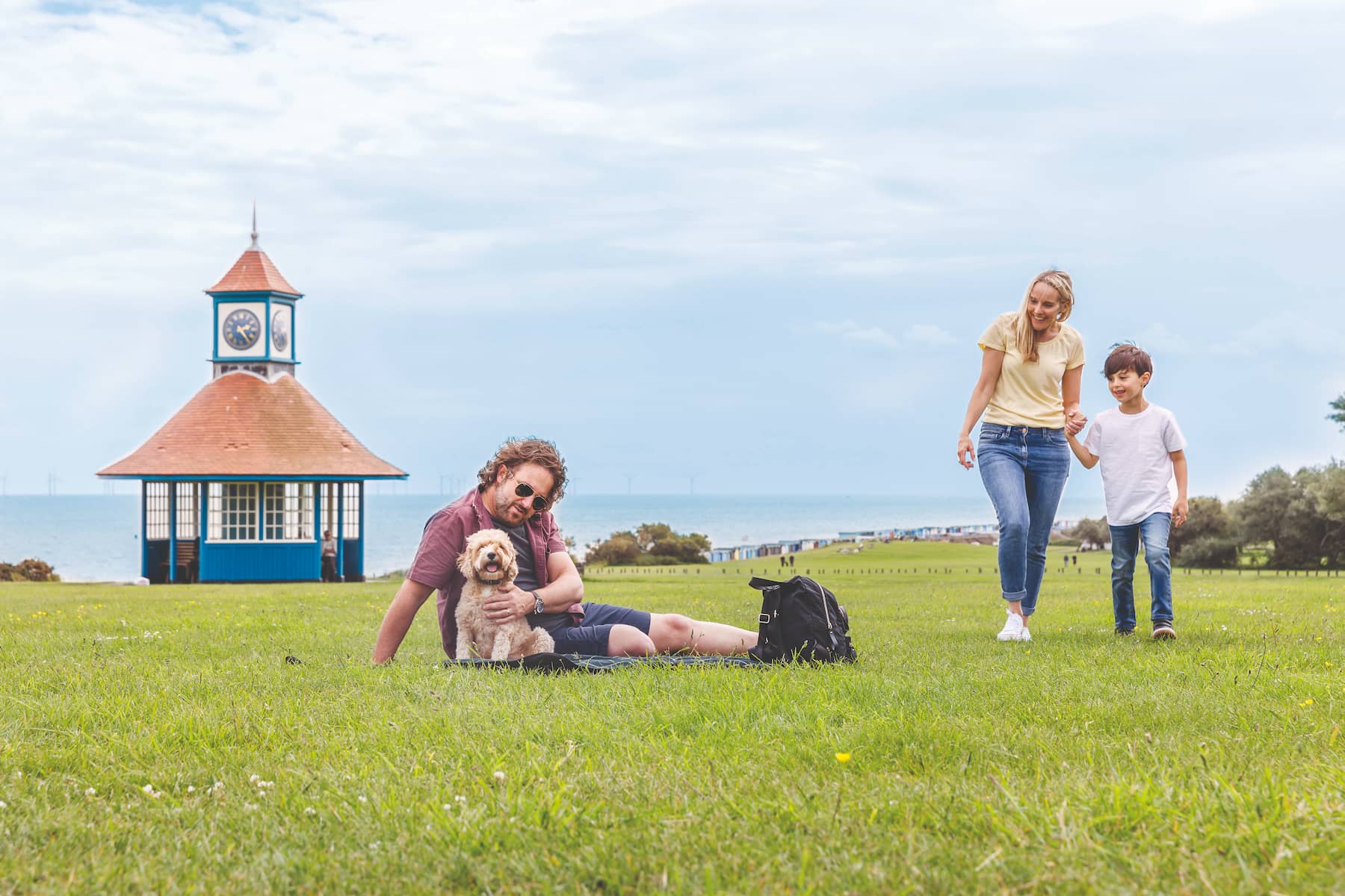 Samphire family picnic
