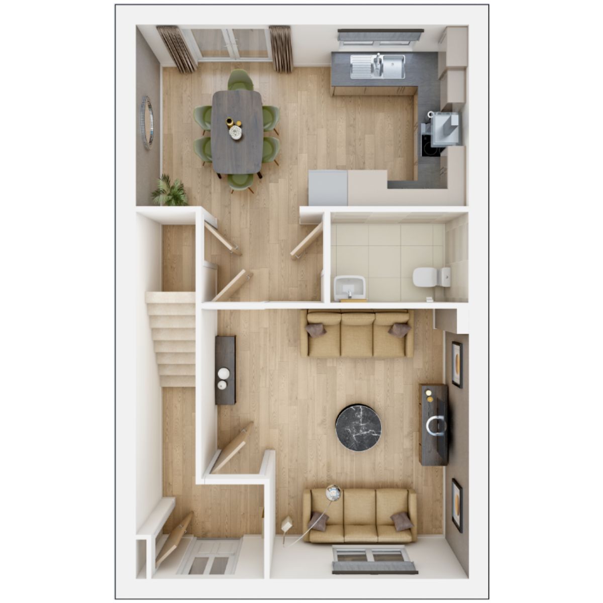 The Coltford first floor plan
