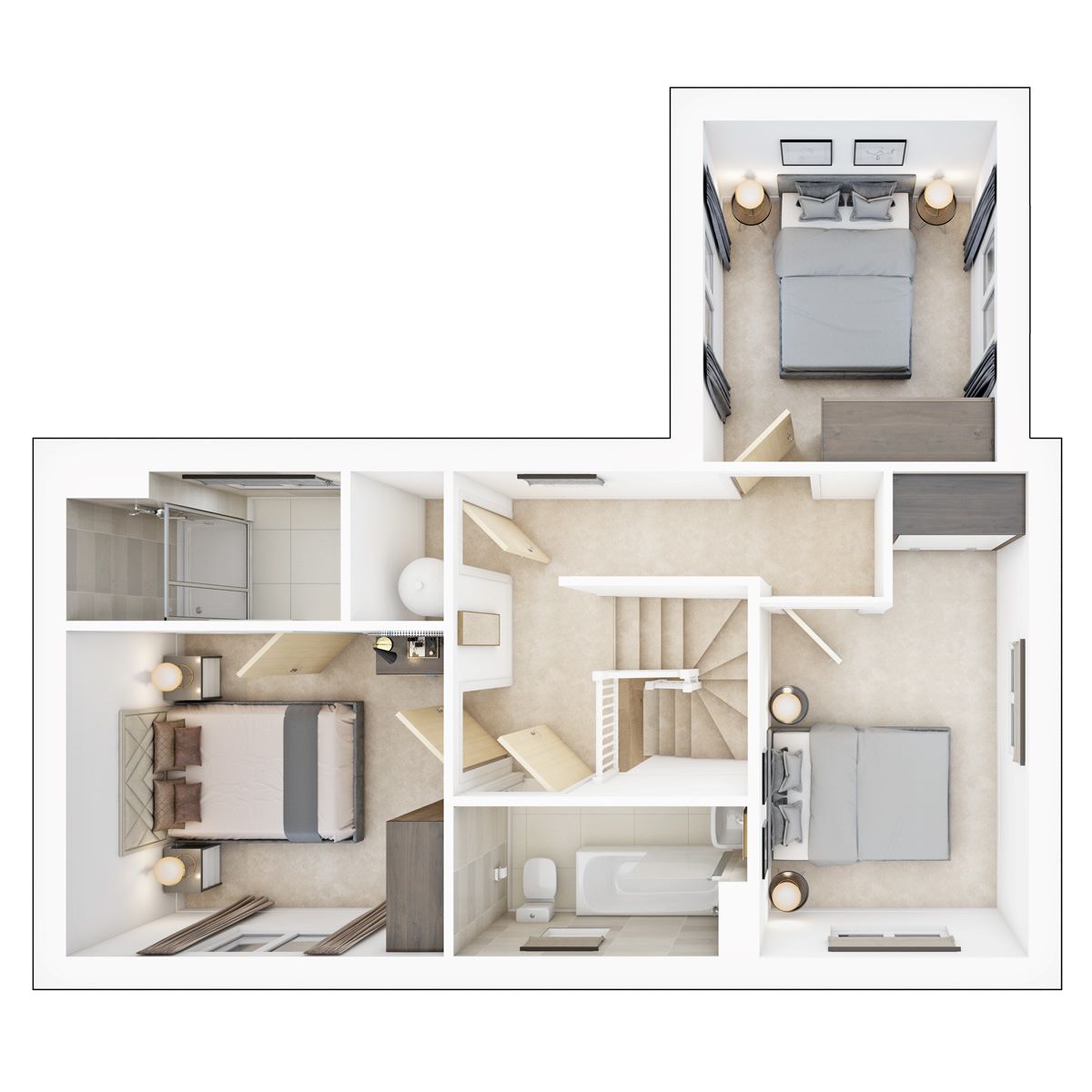 Woodman first floor plan