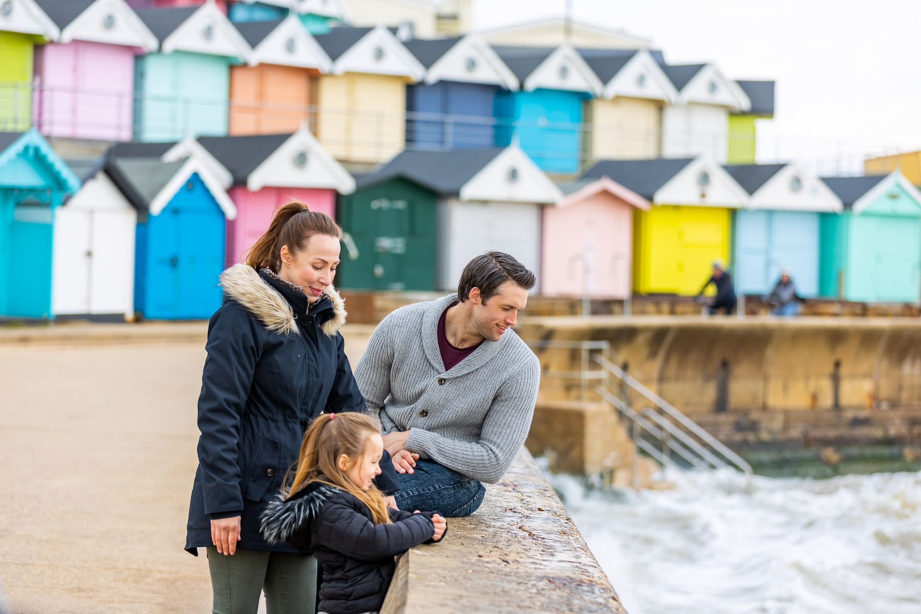 Over 2 miles of seafront walks in enjoy