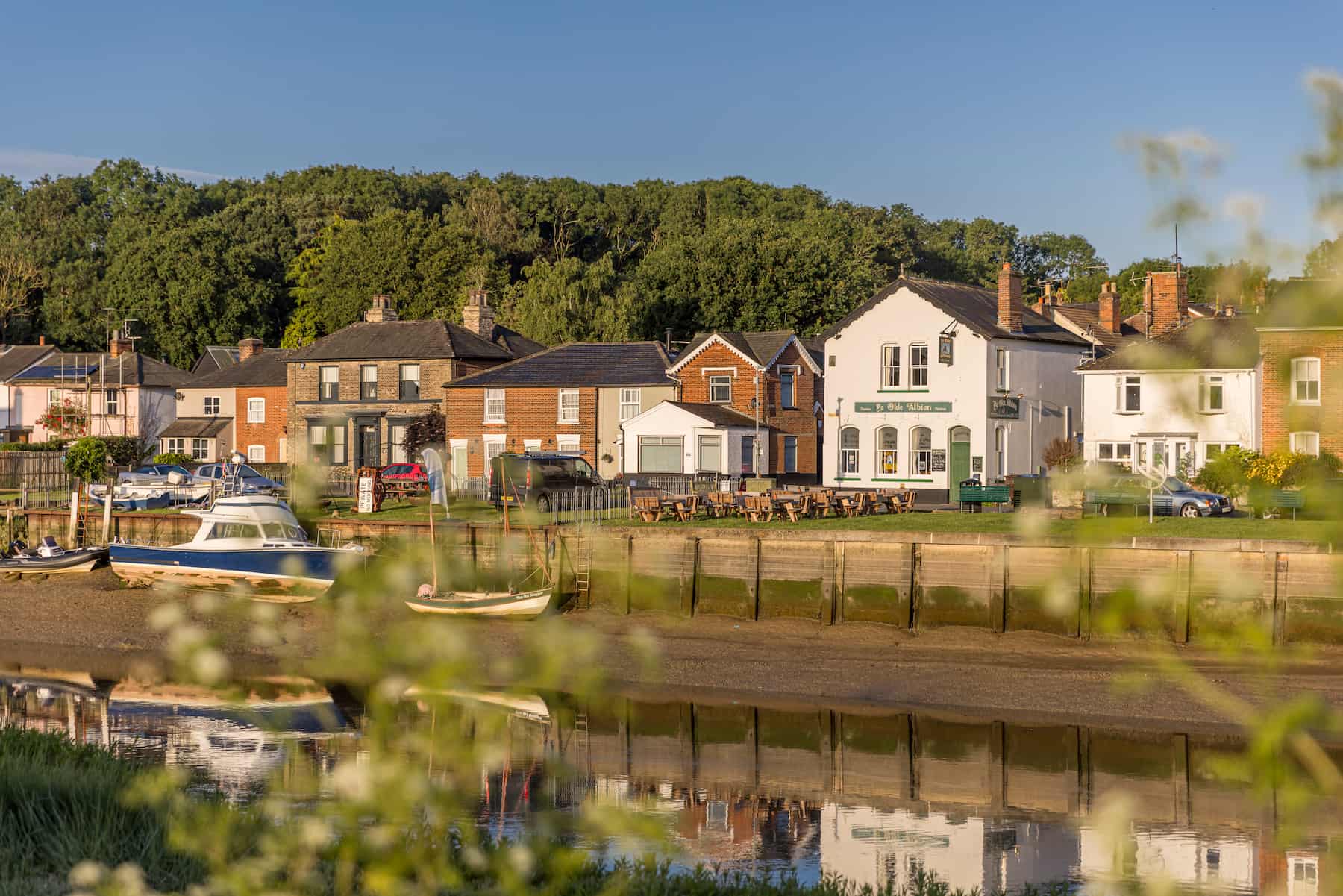 Hop across on the foot ferry to Rowhedge