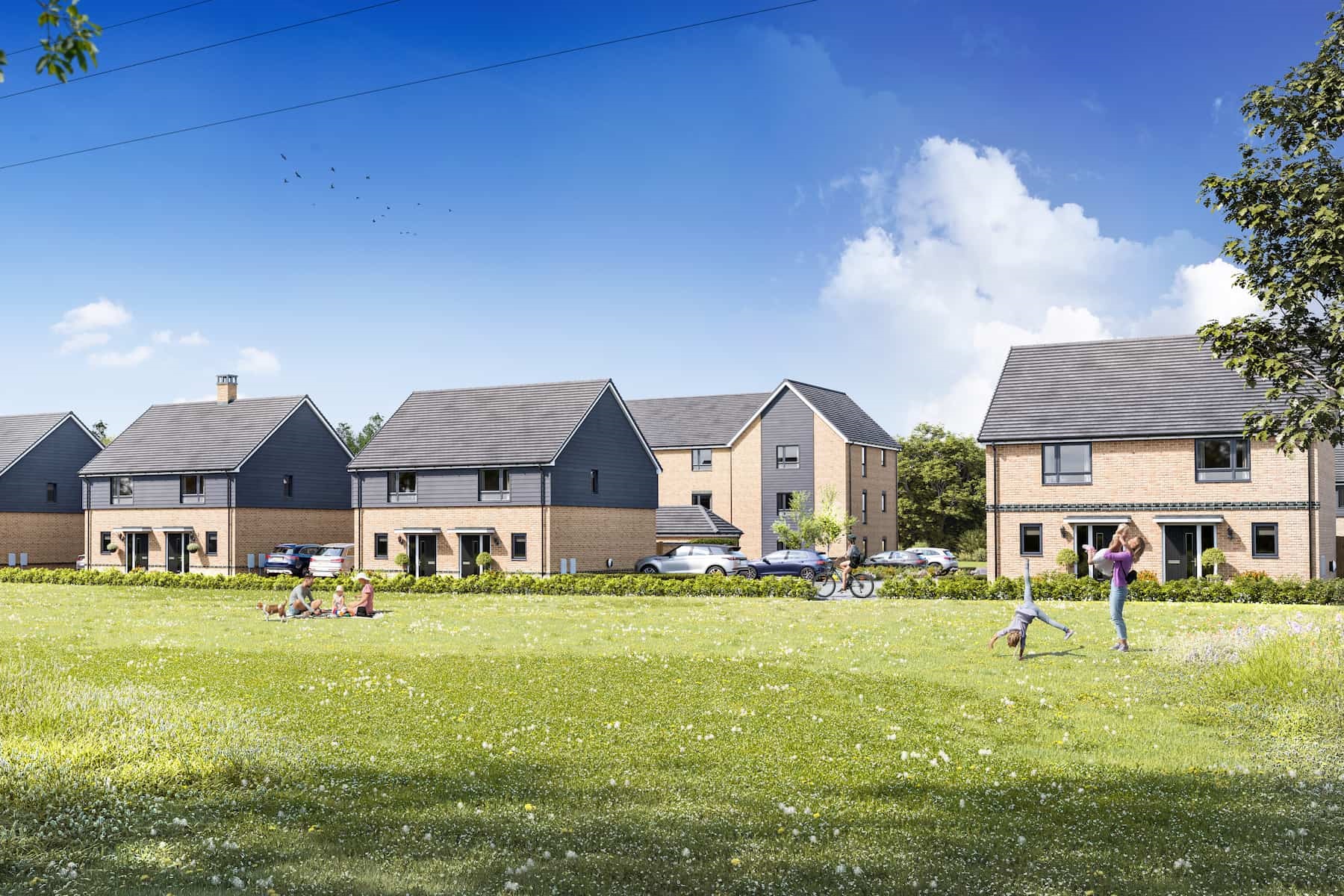 A new playground & playing fields for the whole community