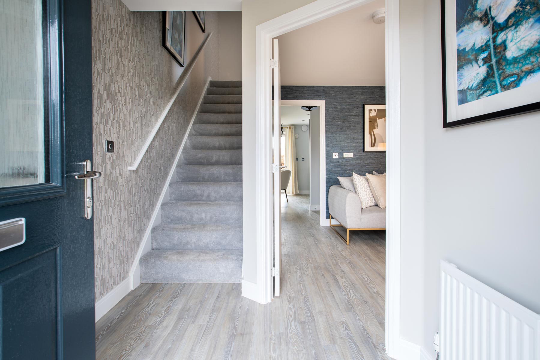 The Beauford hallway