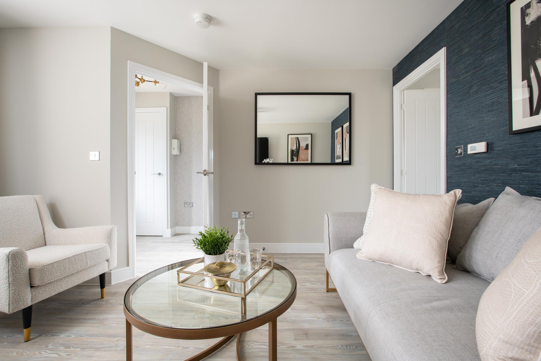 The Beauford living area 2