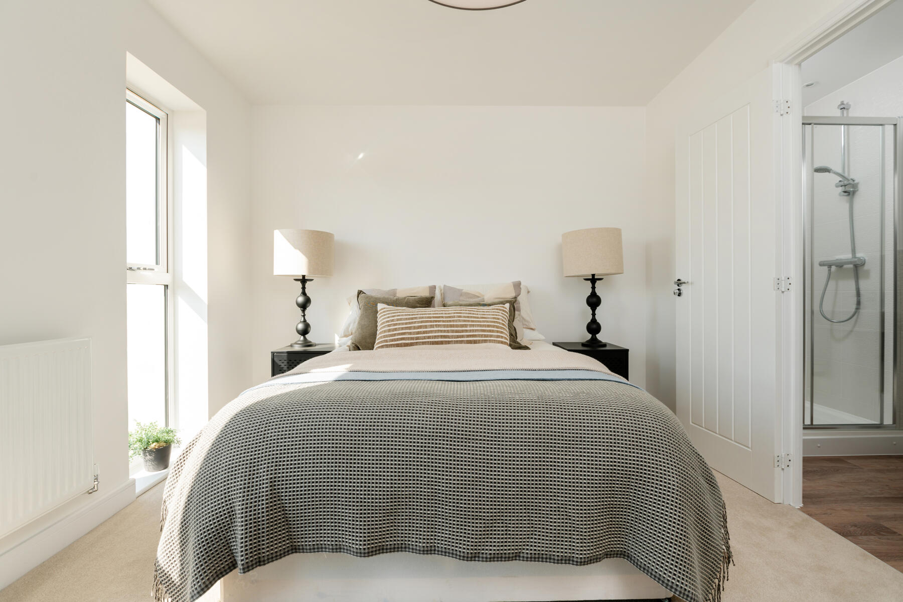 Example of an apartment bedroom