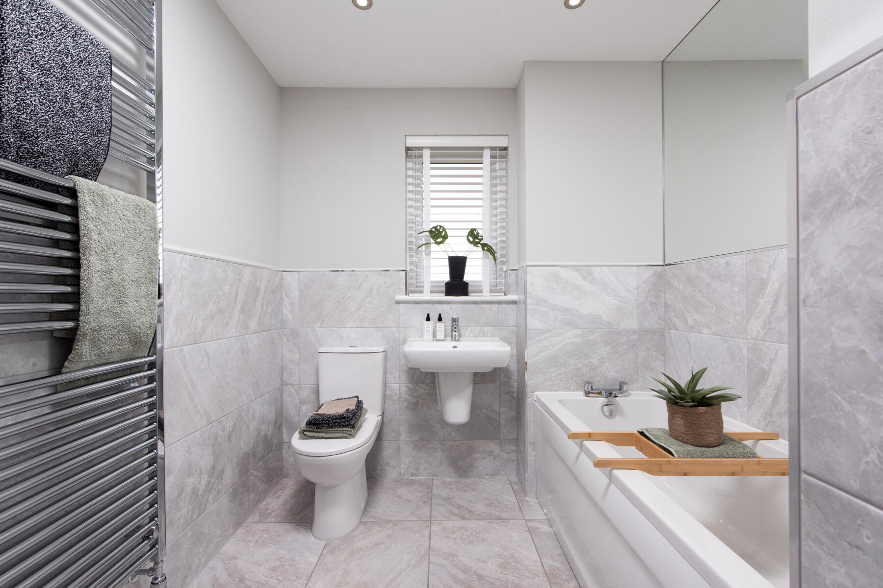 Modern and finished to a high standard