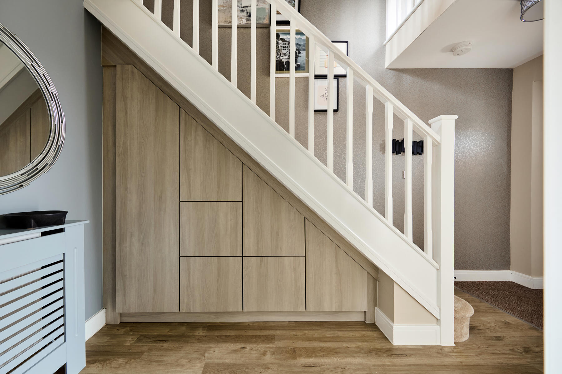 Sherdley Green Corkham Under stairs storage