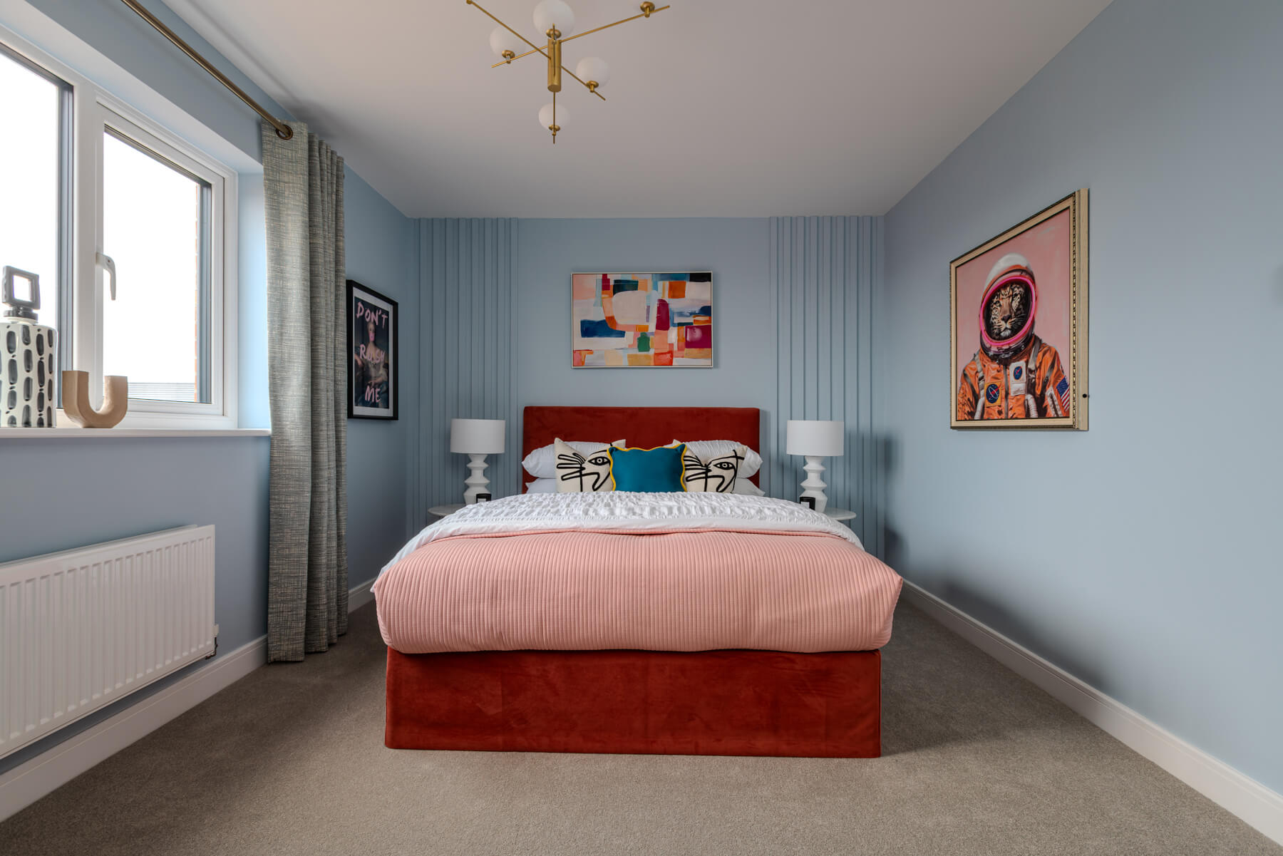 The first floor double bedroom would make a lovely guest bedroom