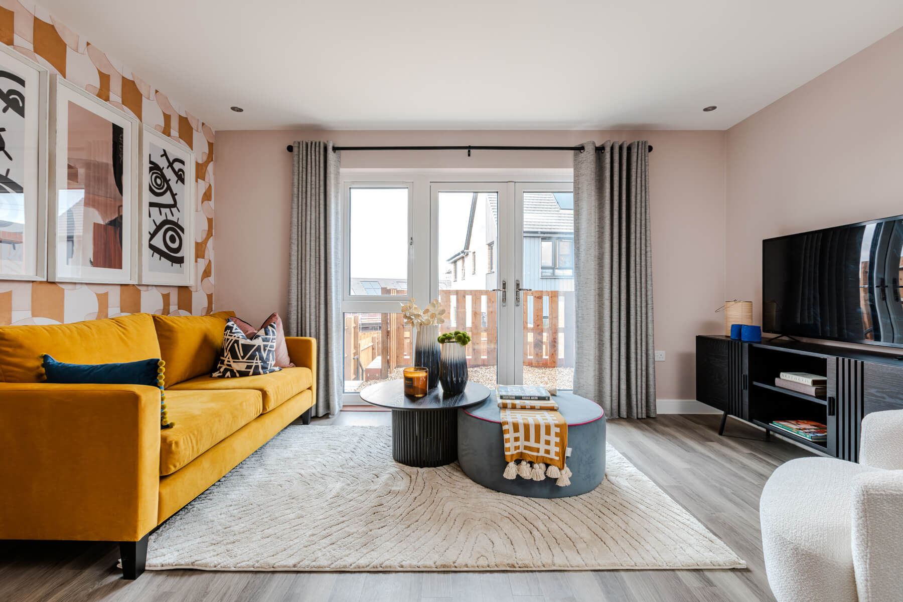 A cosy living room perfect for unwinding and relaxing