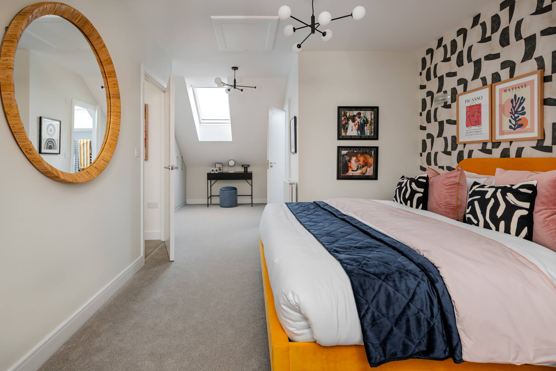 With a dressing area and en-suite shower room for added luxury