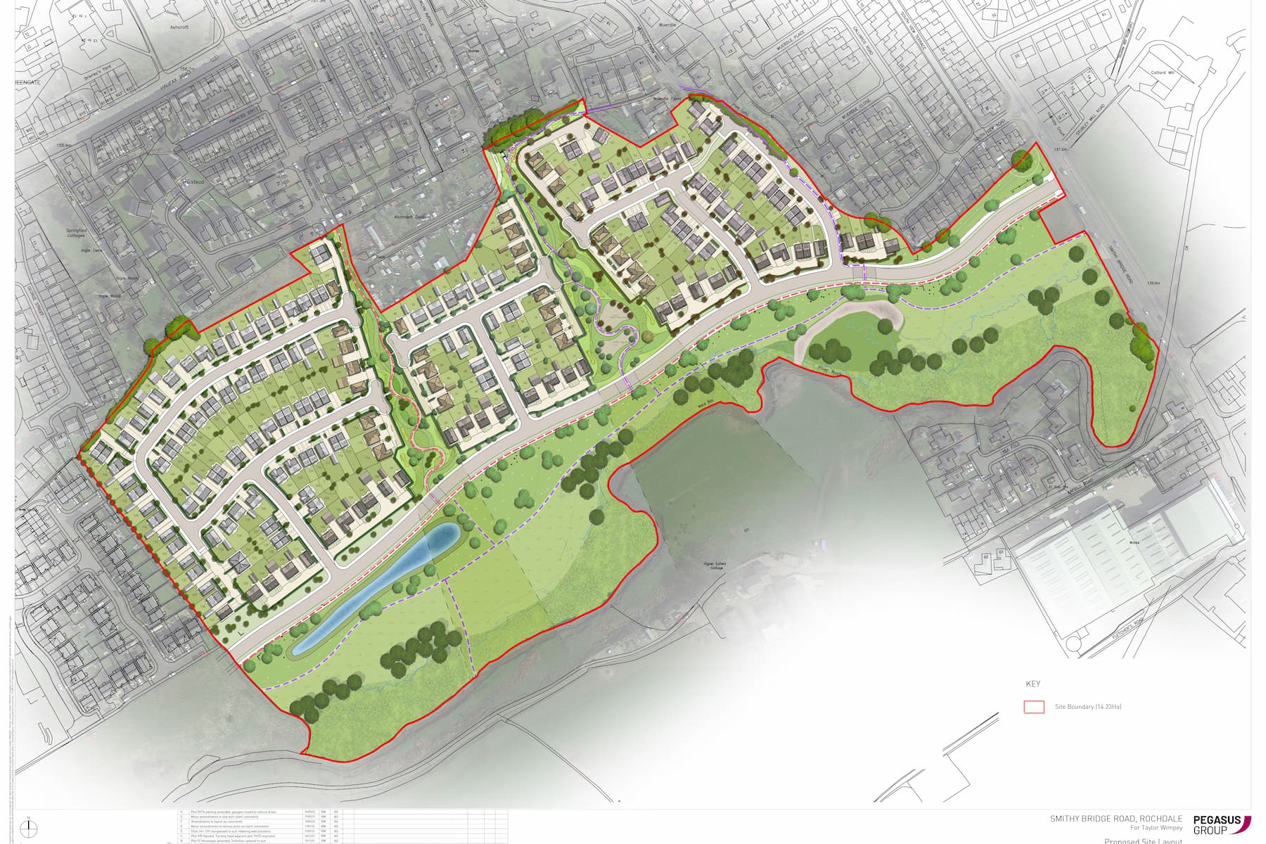 smithy bridge road layout