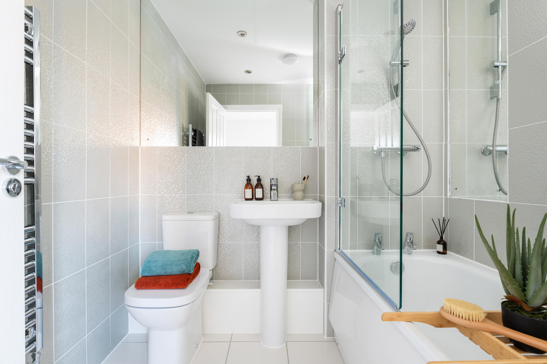 Energy efficient and water saving features throughout