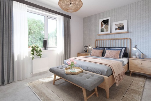 2 bedroom end terrace