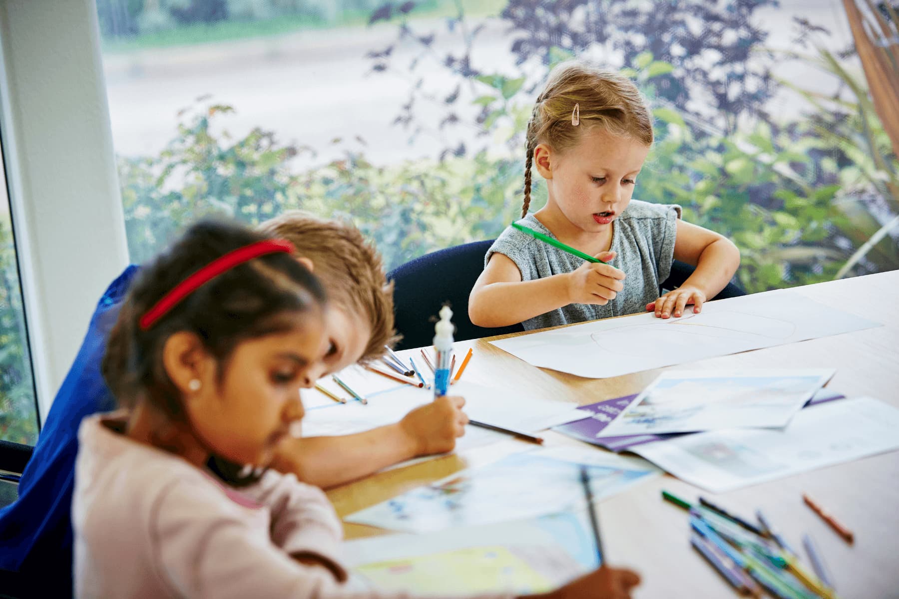 children working
