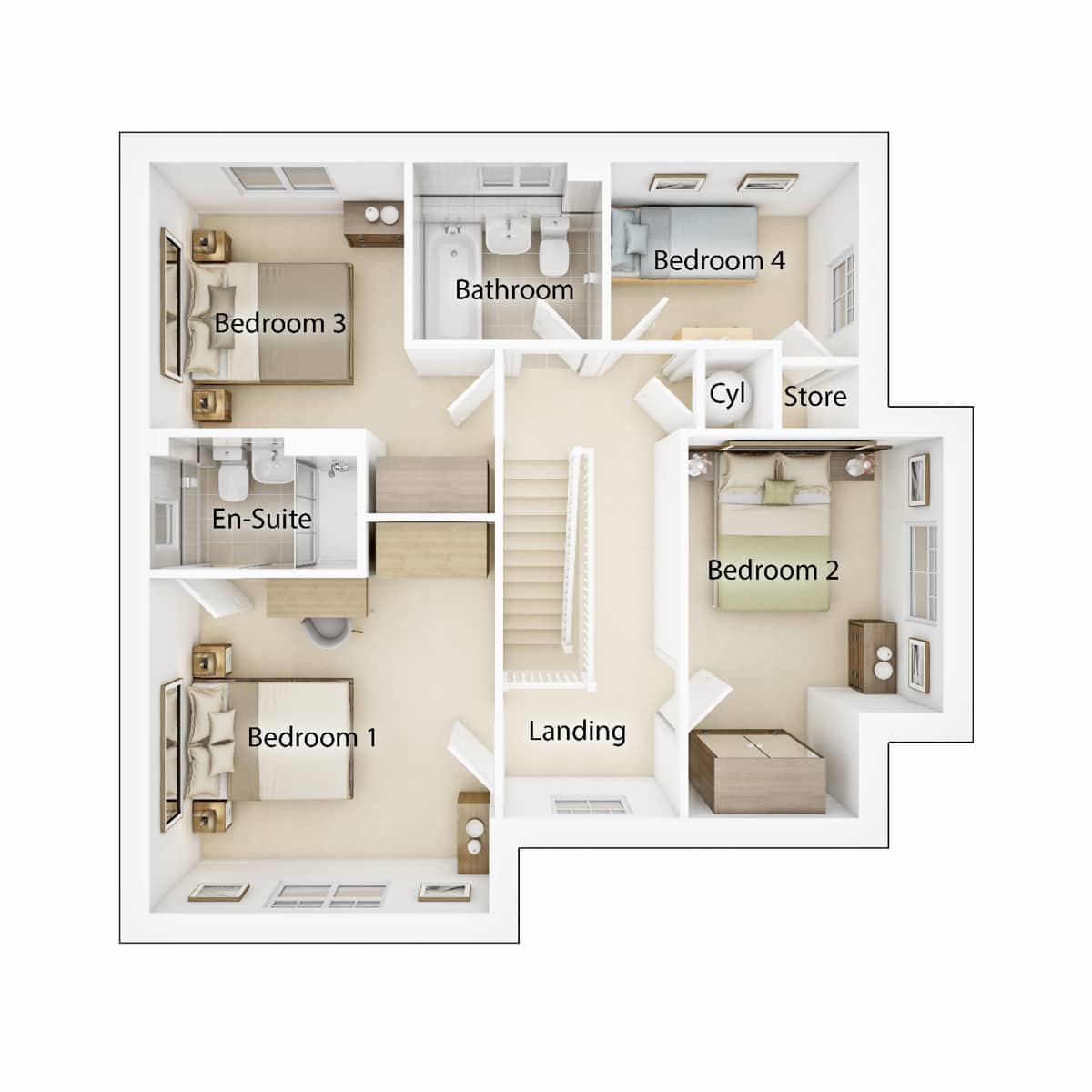 teasdale first floor