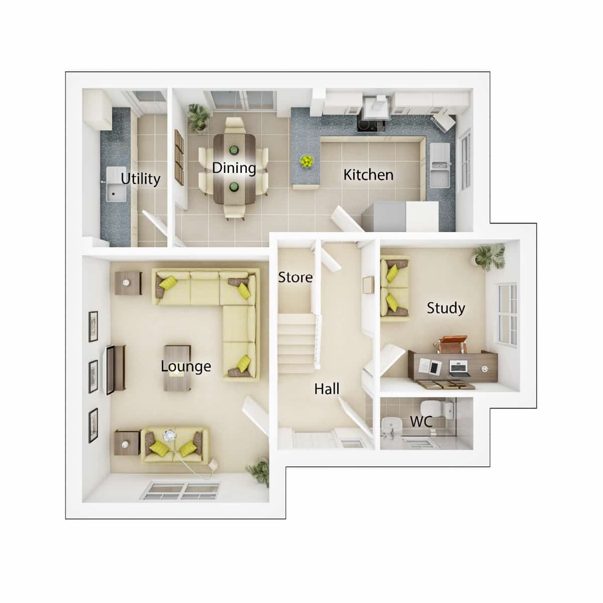 teasdale first floor