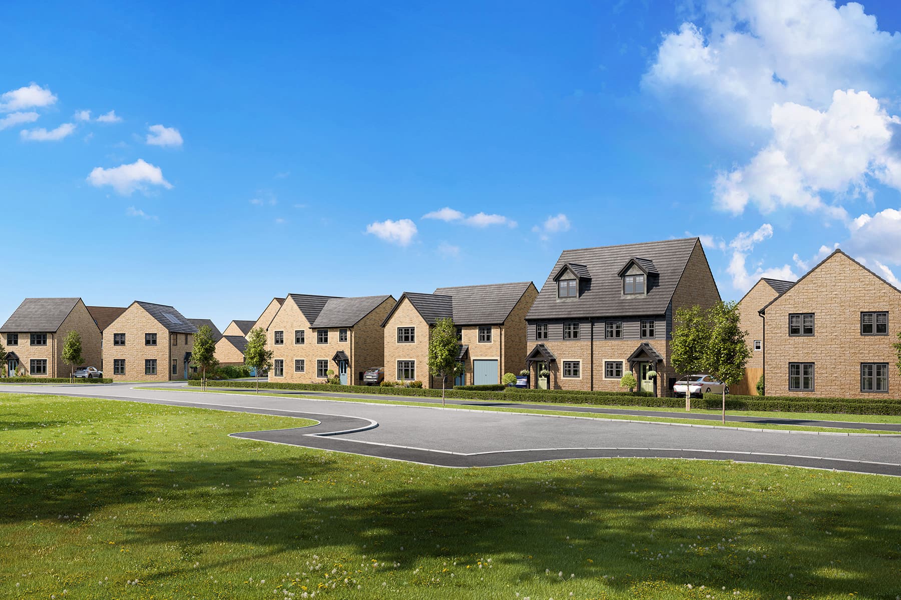 Homes designed for all buyers, there will be apartments, 2, 3 & 4 bedroom homes.