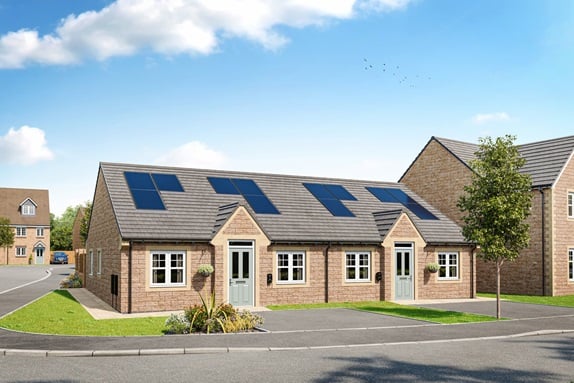 2 bedroom semi-detached