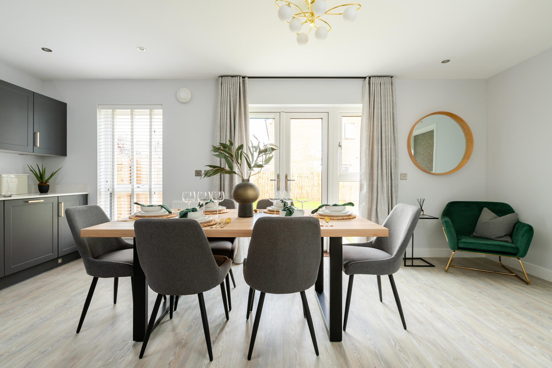 Modern interiors with the option to upgrade when you reserve