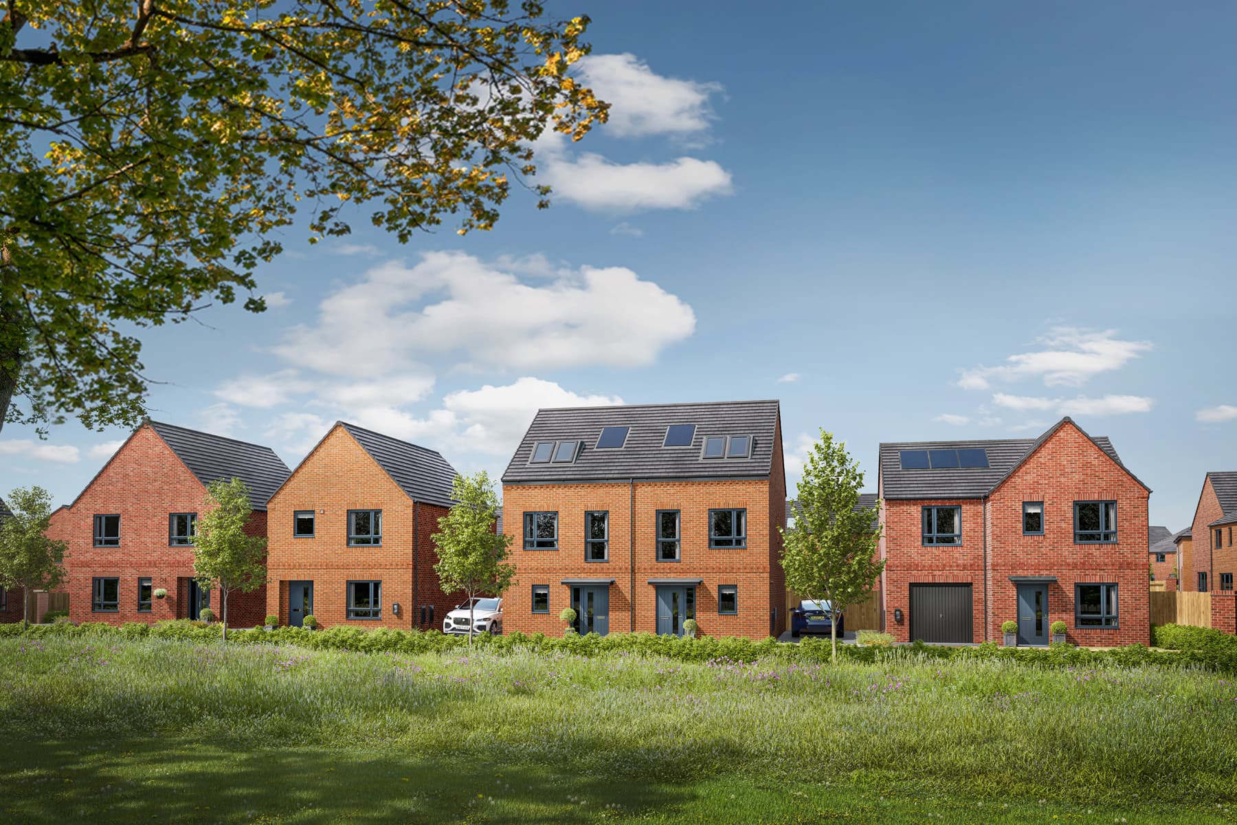 Bringing semi-detached, mews and detached style homes, across 2 and 2.5 storeys