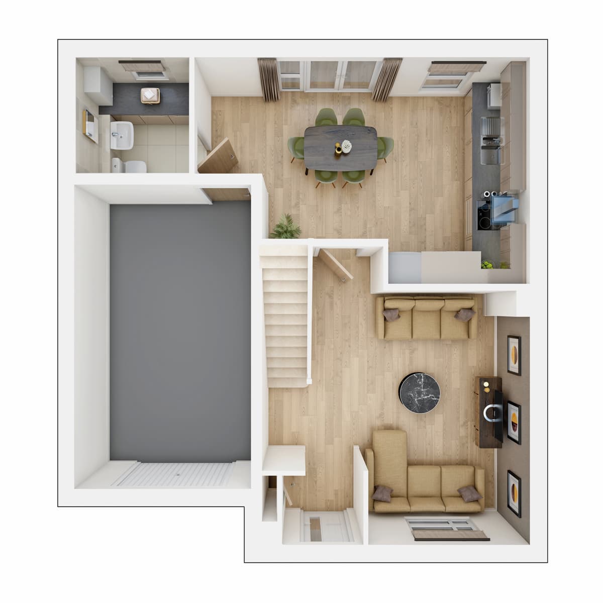 chalham ground floor