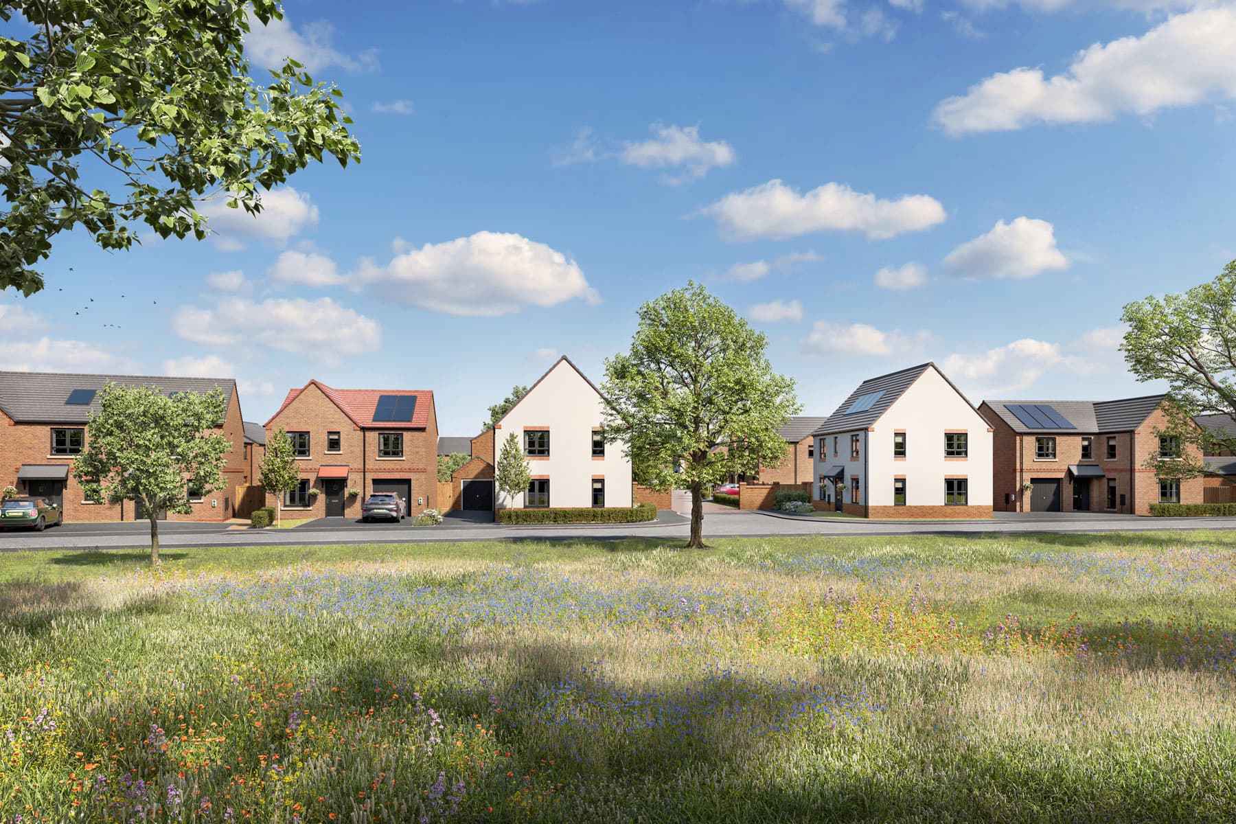Our brand new phase of 2, 3 & 4 bedroom homes are now available