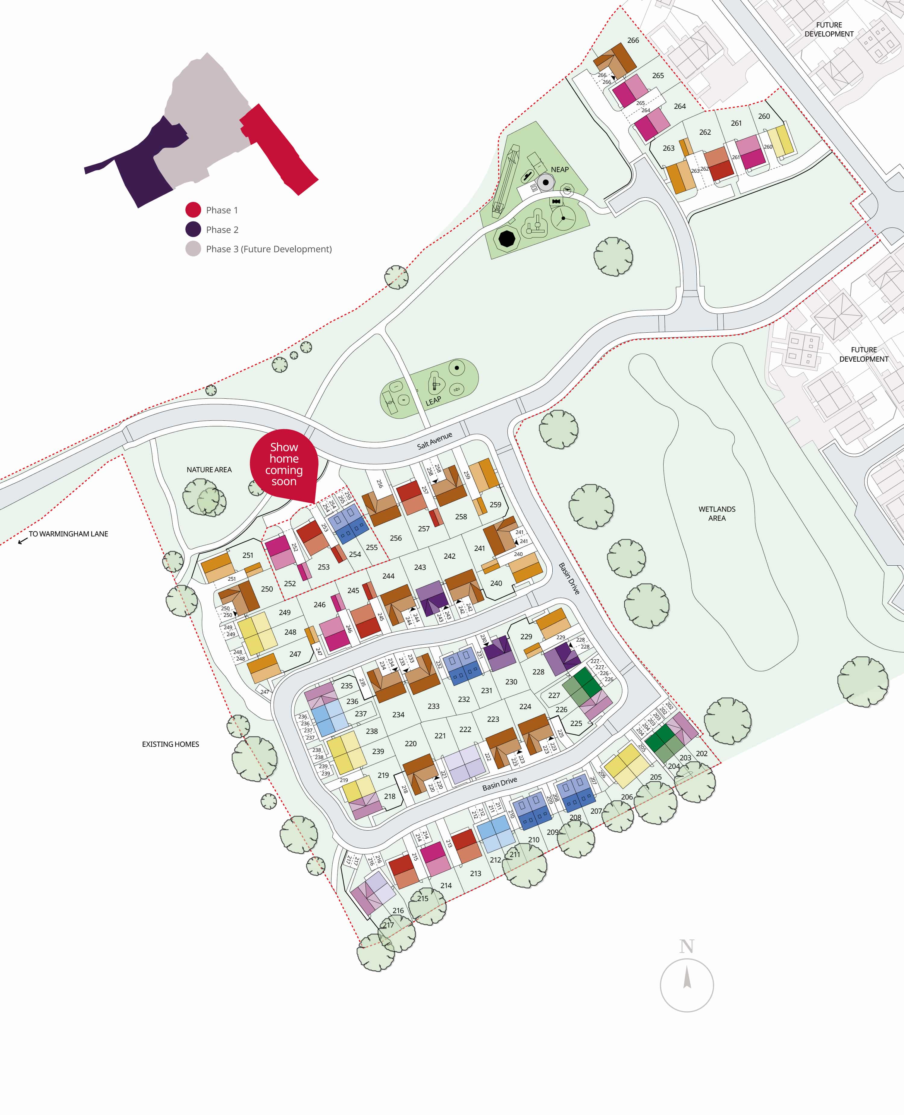 Millstream meadows phase 2 layout