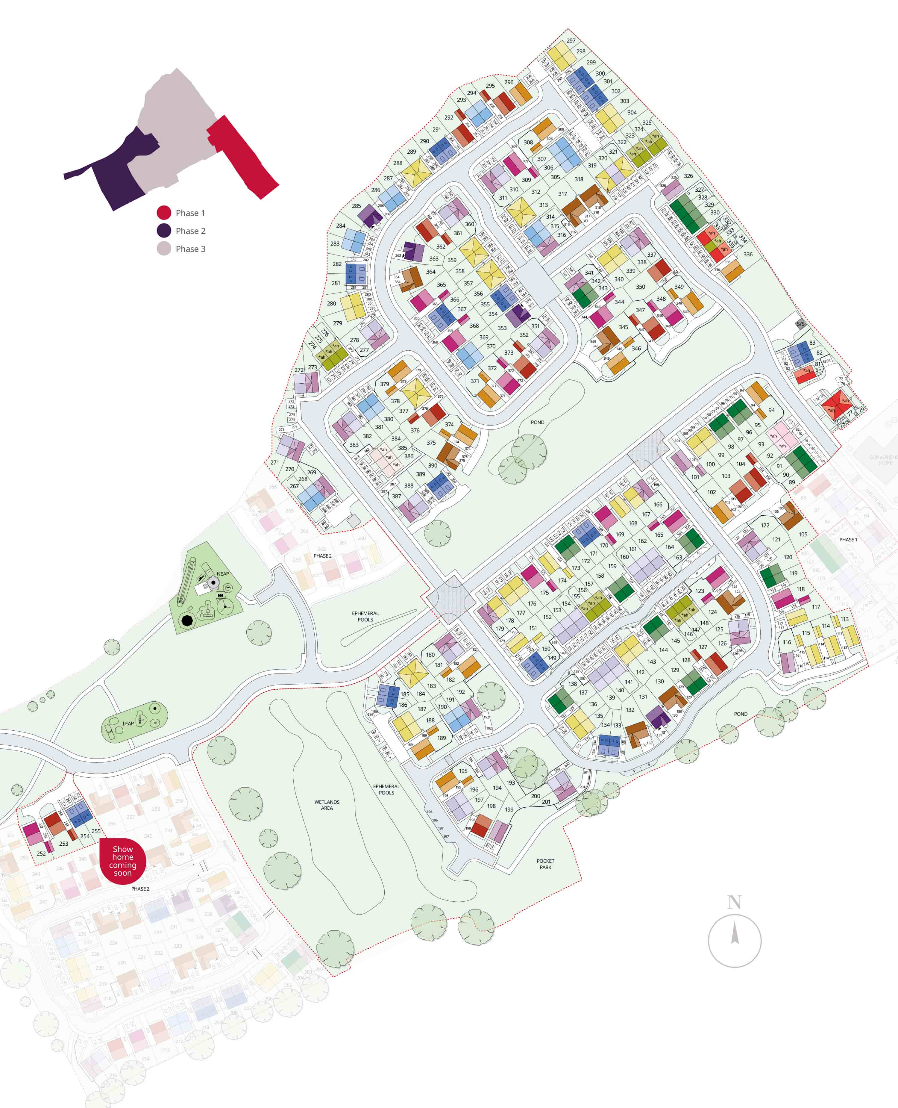 Millstream meadows phase 3 layout