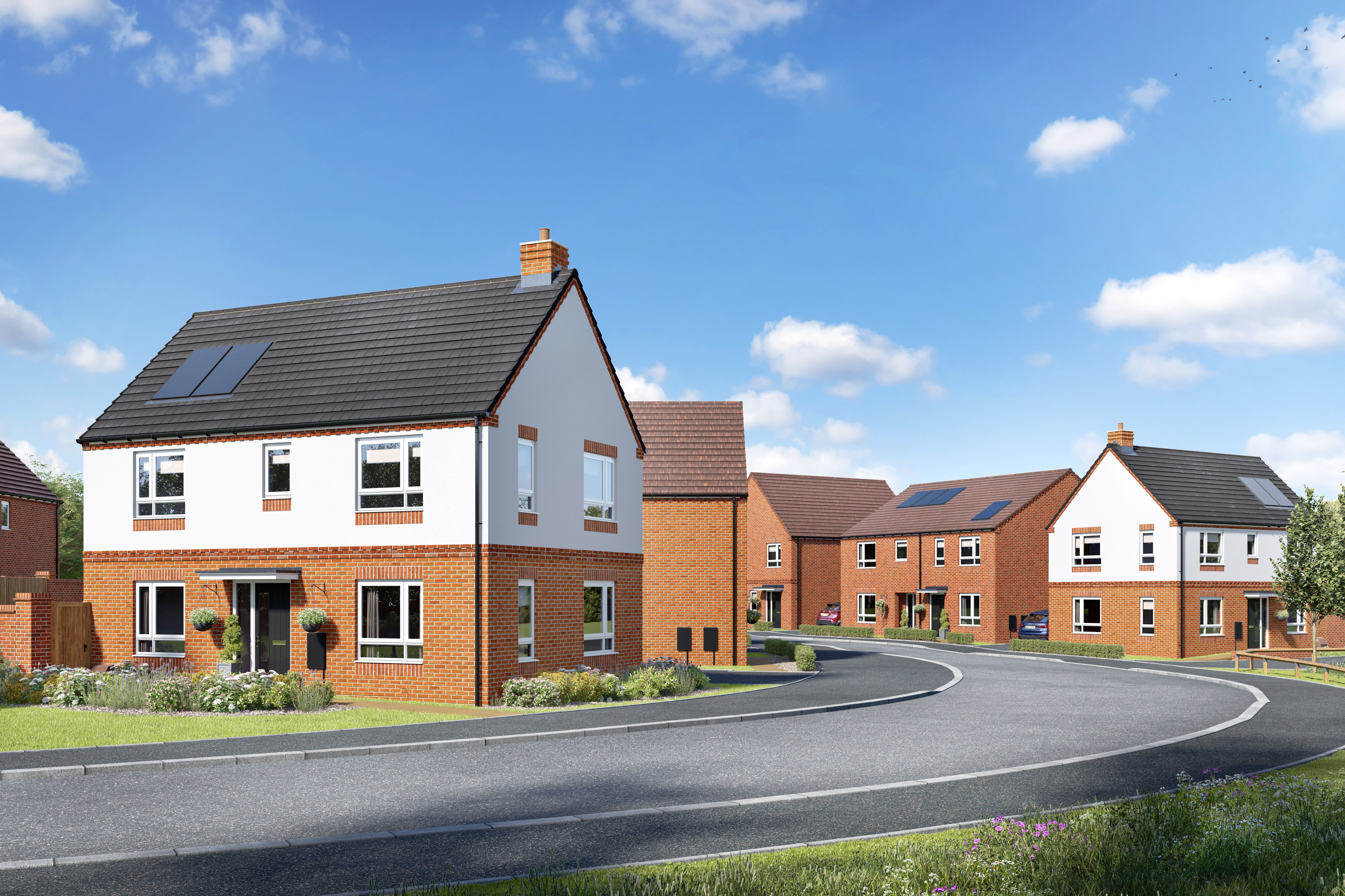In a range of house types to suit all lifestyles