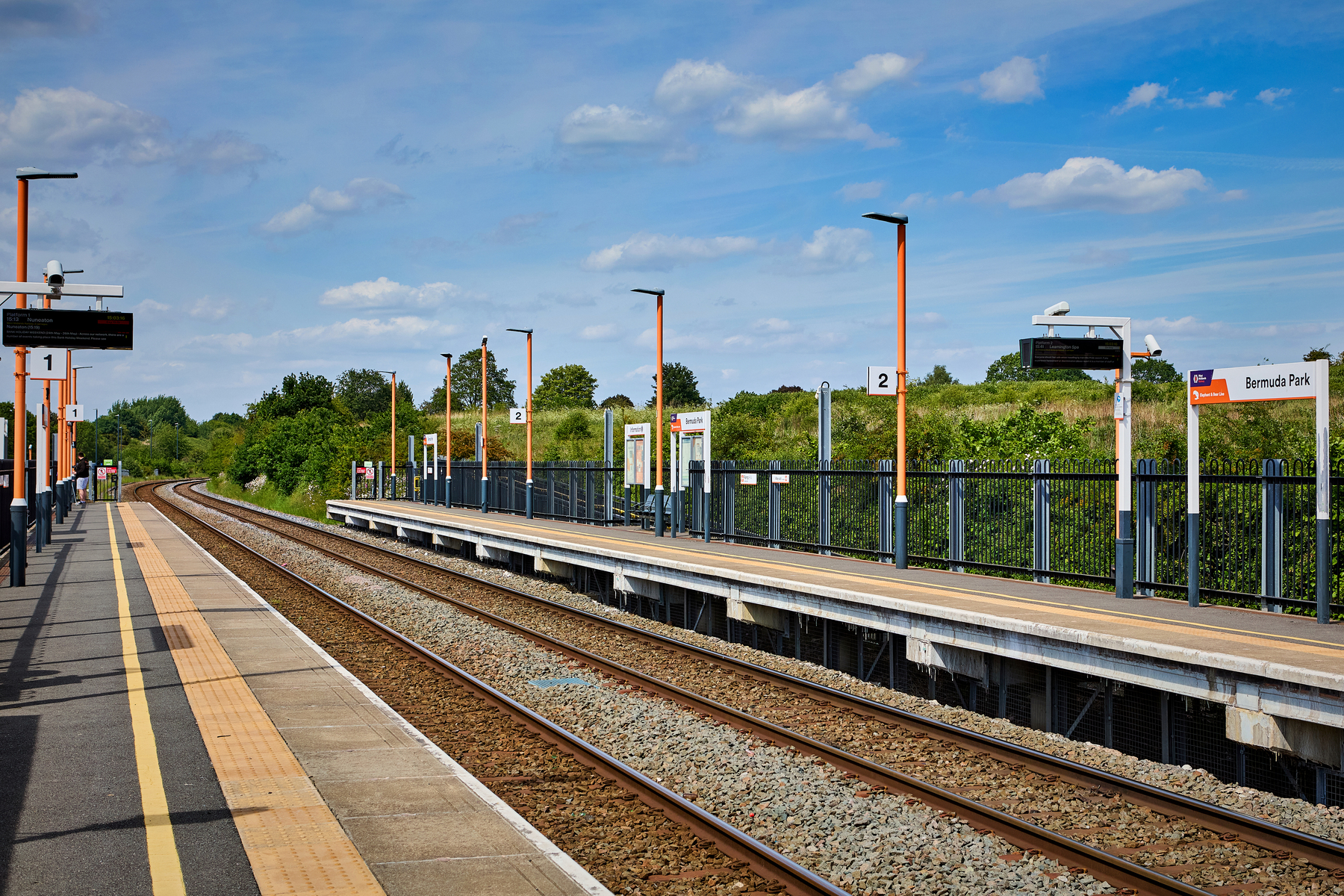 Road and rail transport links nearby