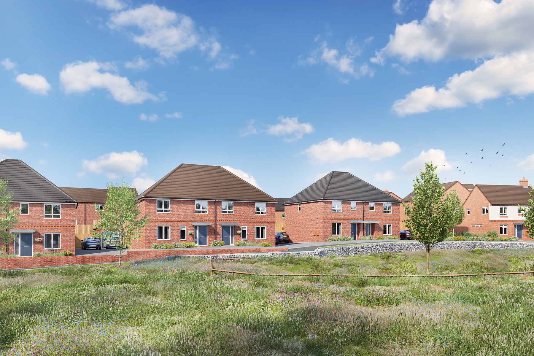 A new development of 1,2,3 & 4 bedroom homes