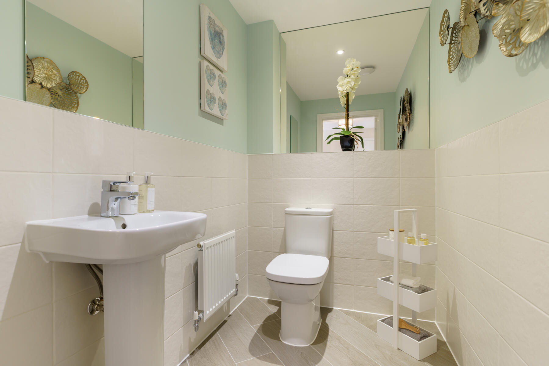 Downstairs cloakroom