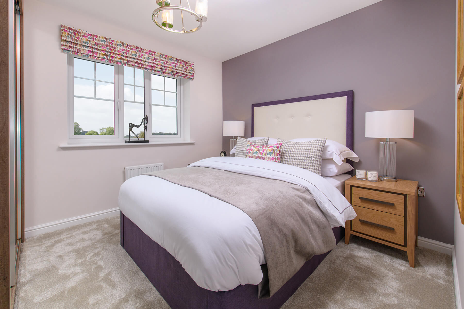 A bedroom perfect for guests 