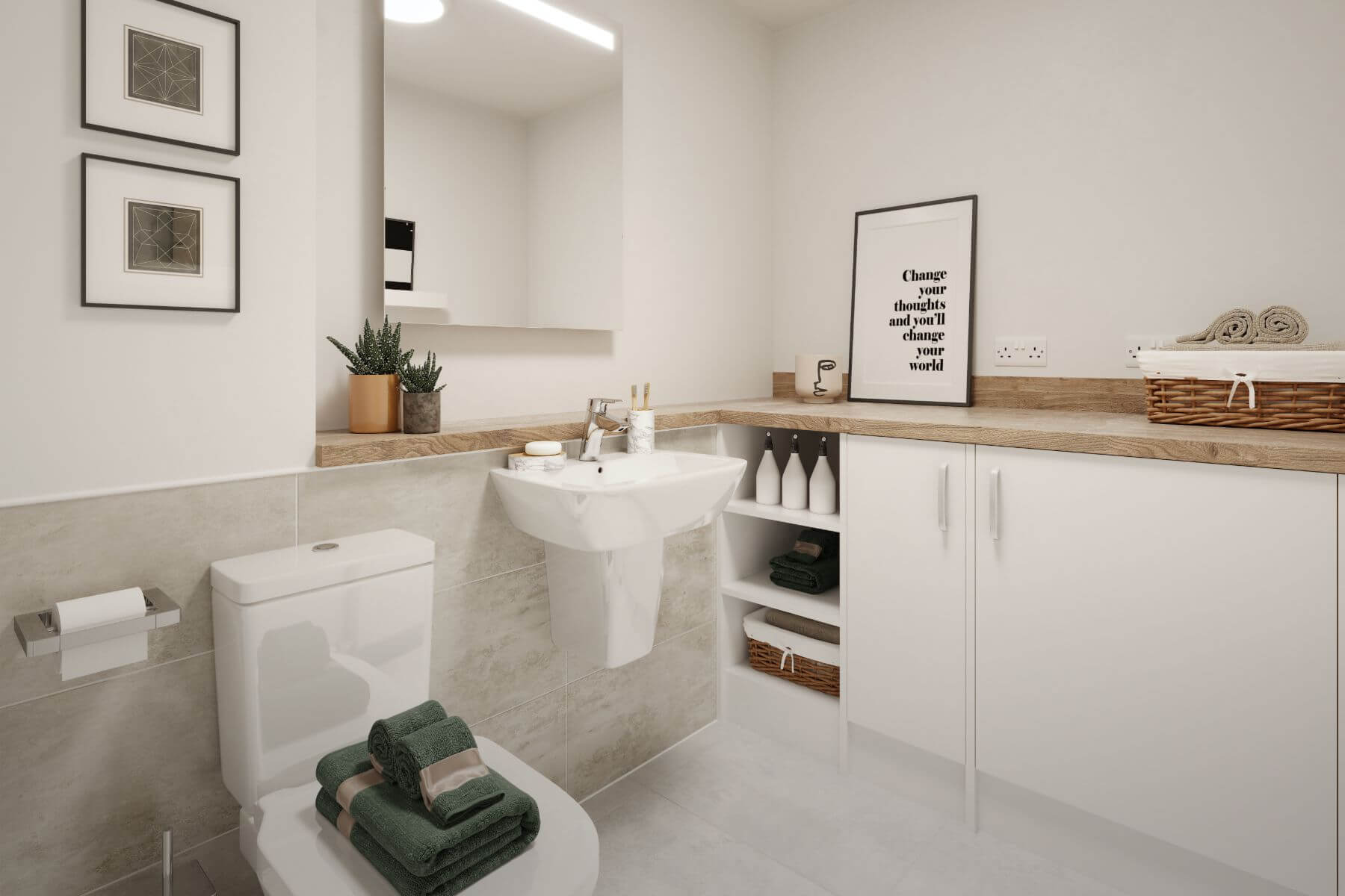 A handy cloakroom & utility