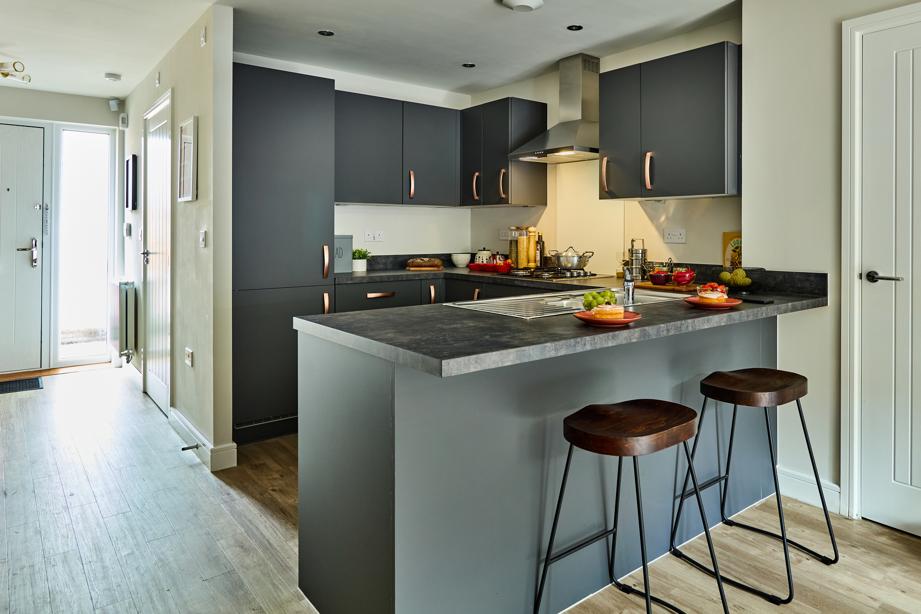 Practical breakfast bar