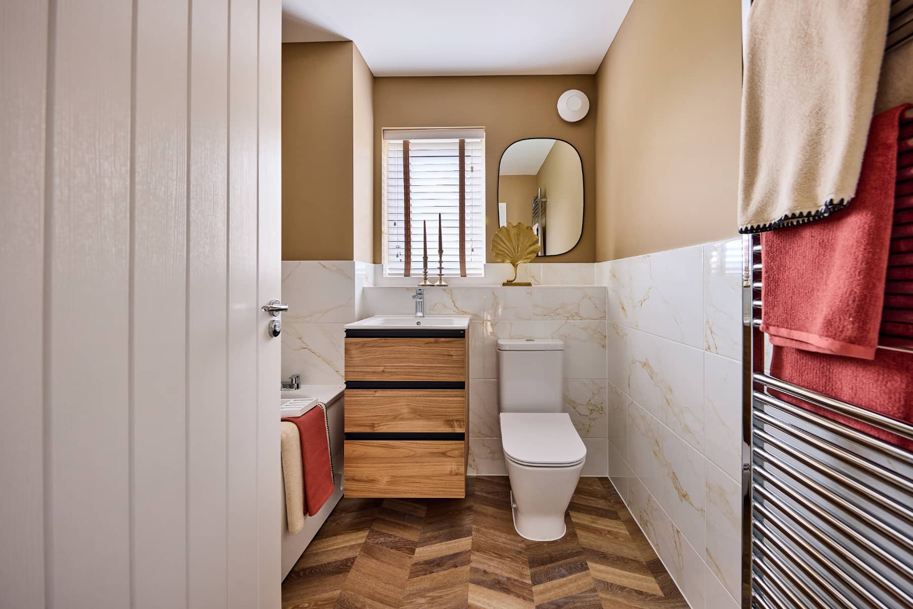 Contemporary family bathroom