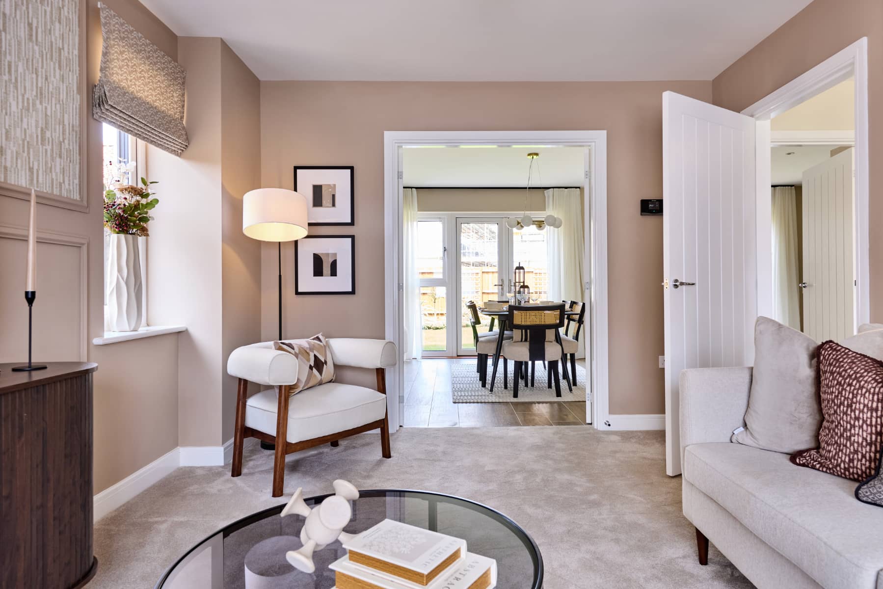A versatile living space with room for both relaxing and entertaining.