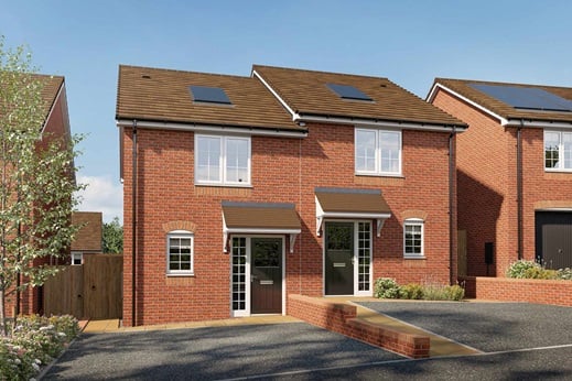 2 bedroom semi-detached