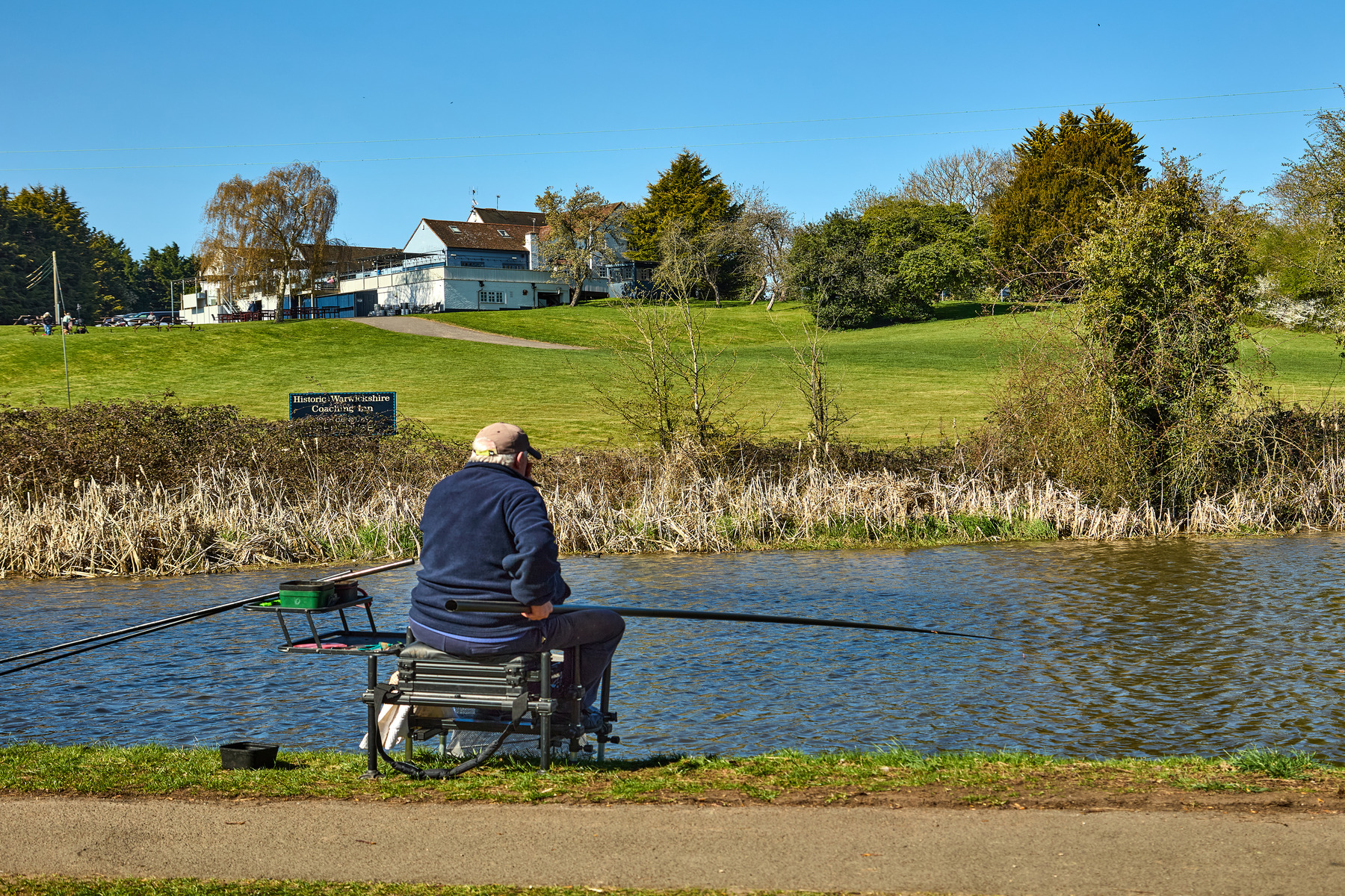 Grand Union Canal nearby, popular for fishing and scenic walks