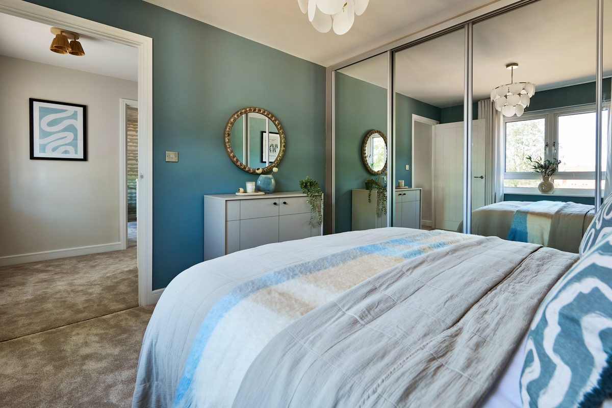 All bedrooms offer plenty of space for storage