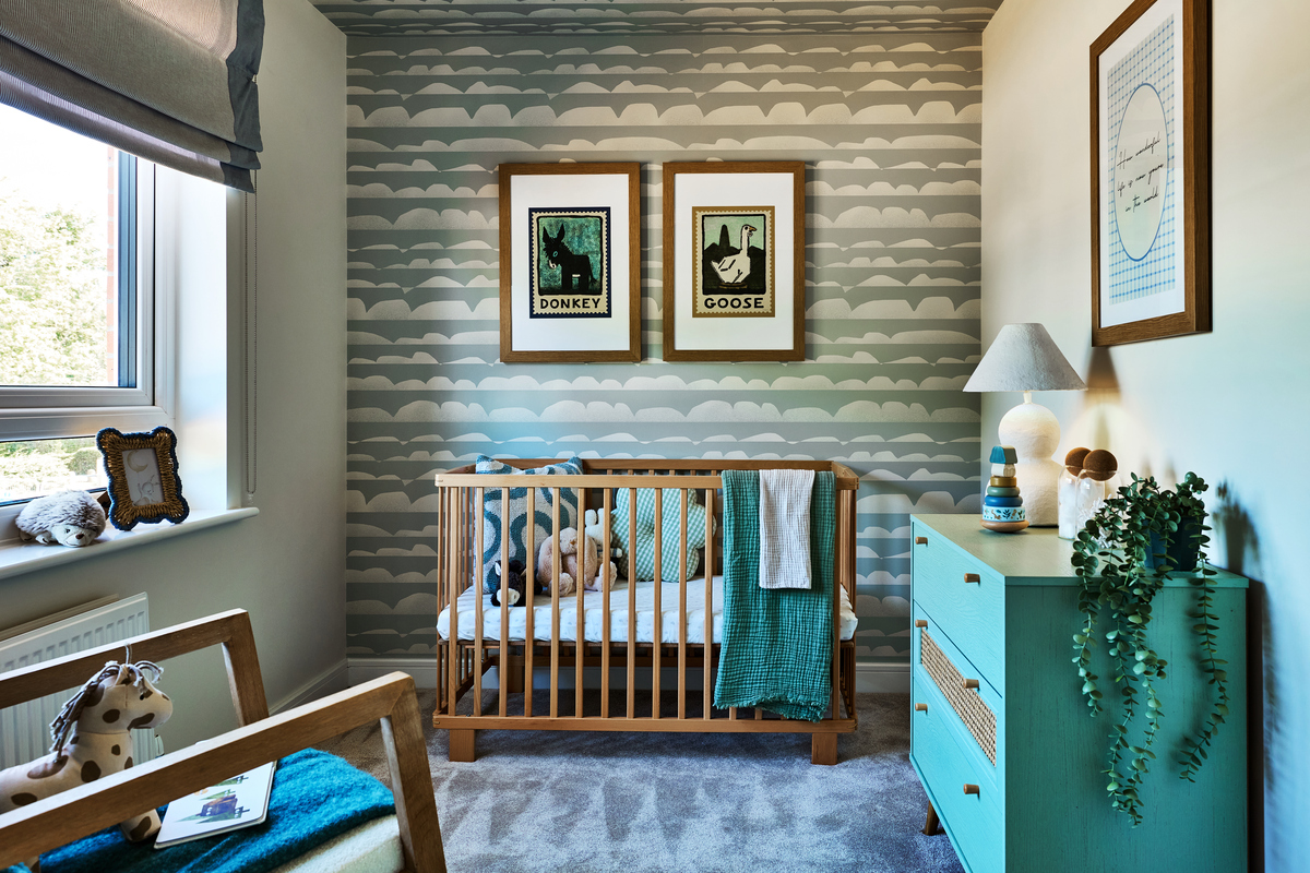 A fourth bedroom could also be used as a nursery or home office