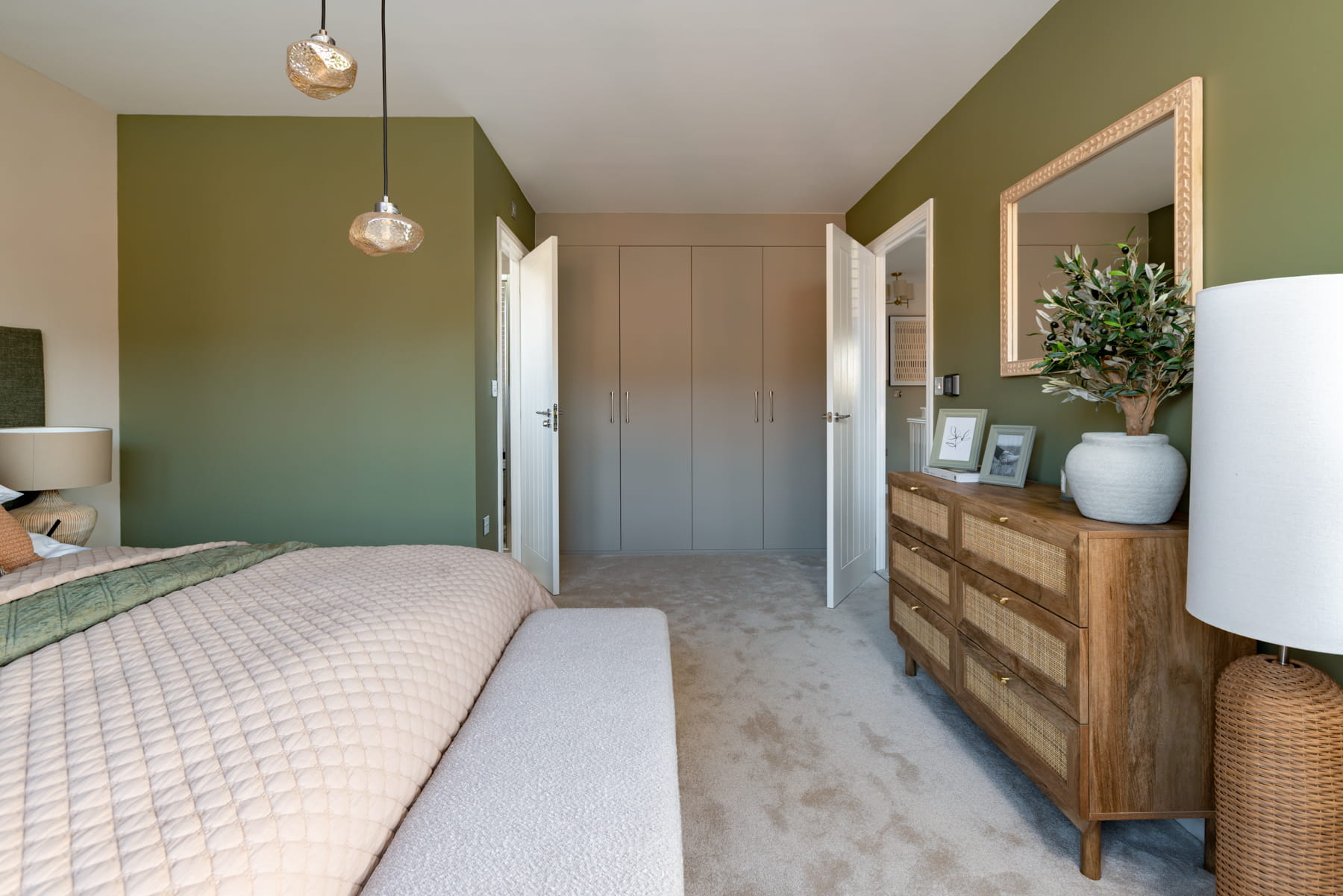 Add fitted wardrobes as an optional upgrade